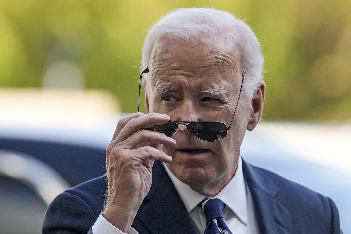 Joe, Biden, sunglasses, in, Berlin, Germany