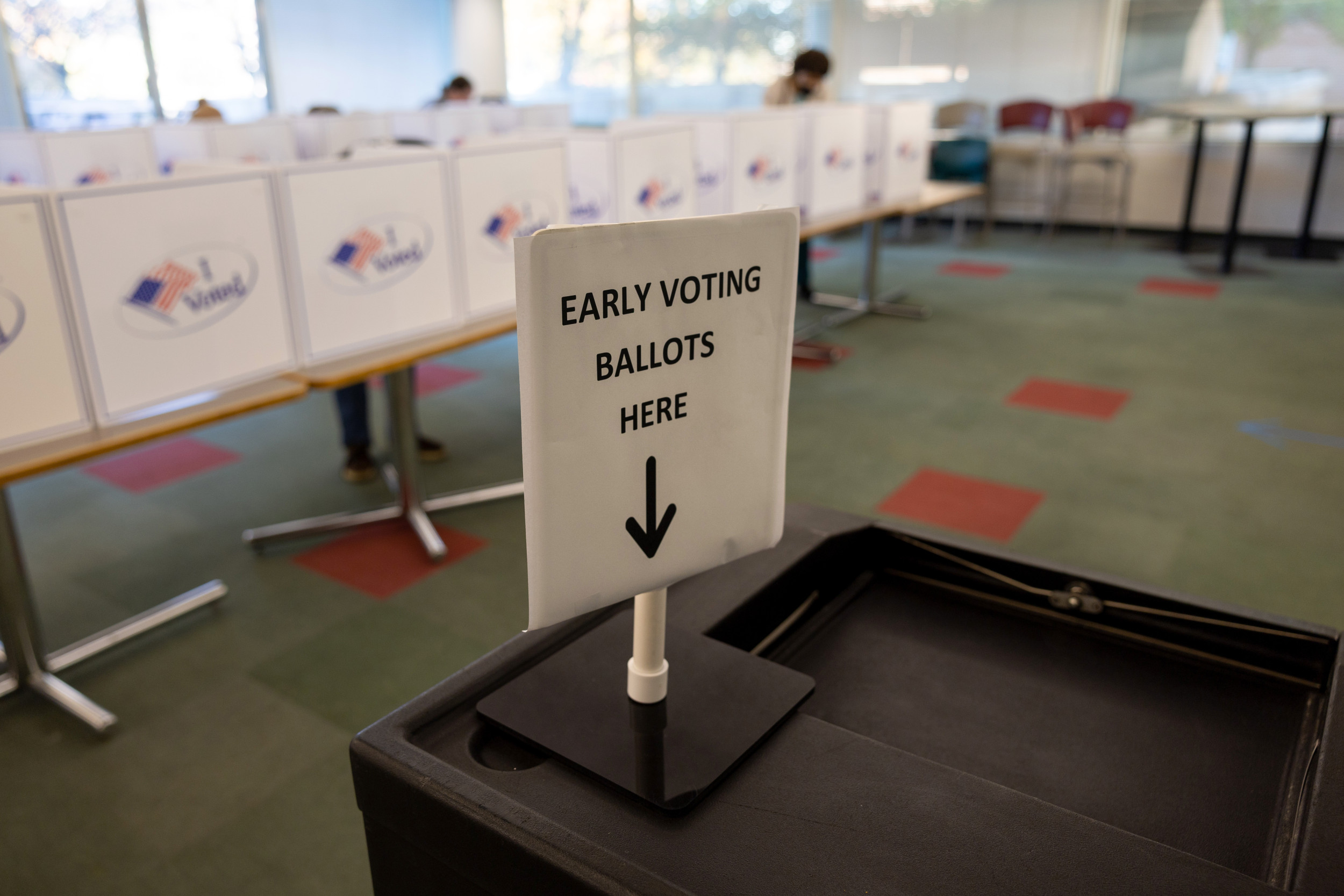 Early Voting Underway in Florida, Texas Here's Who's Winning Newsweek