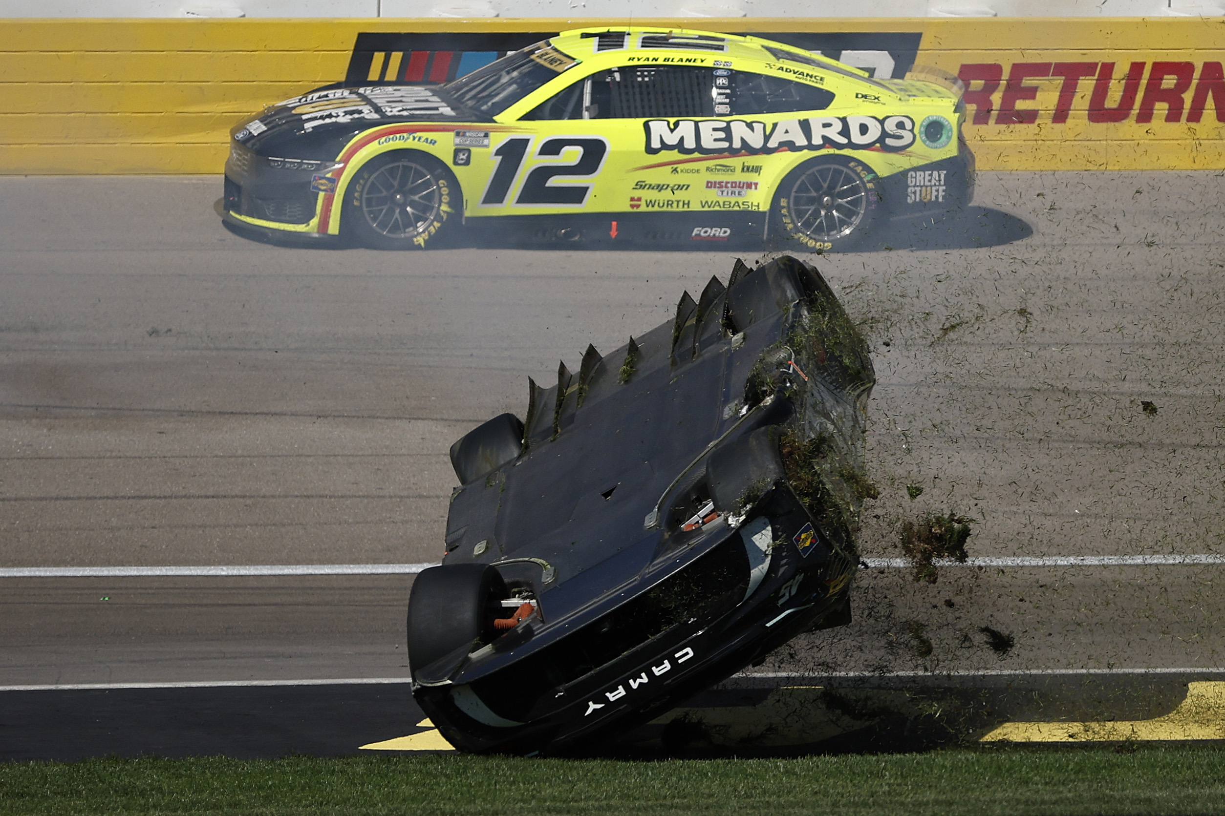 Denny Hamlin Calls Out NASCAR After Tyler Reddick's Horrifying Flip