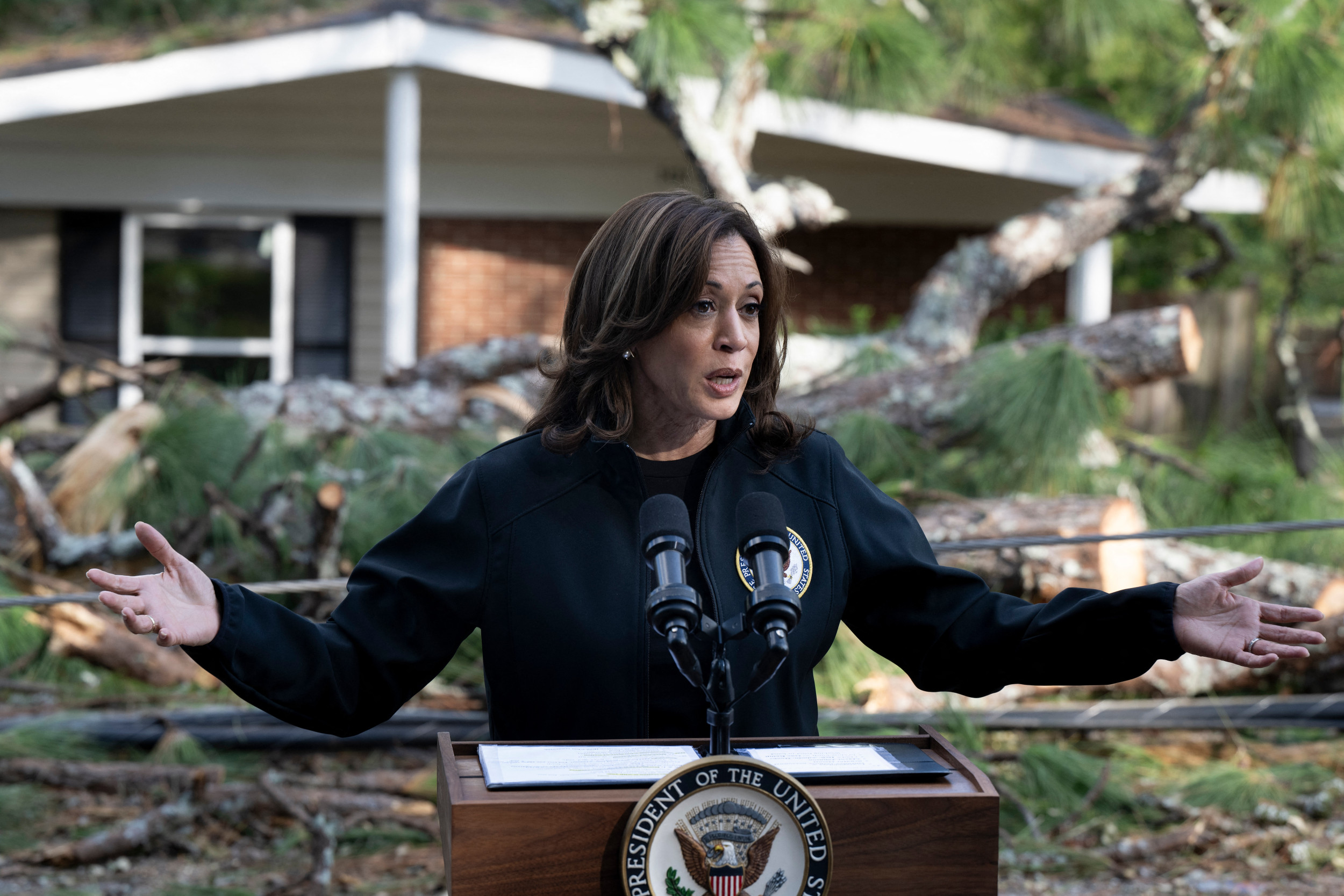 Kamala Harris Outperforming Donald Trump in Disaster Response: Latest Poll Results