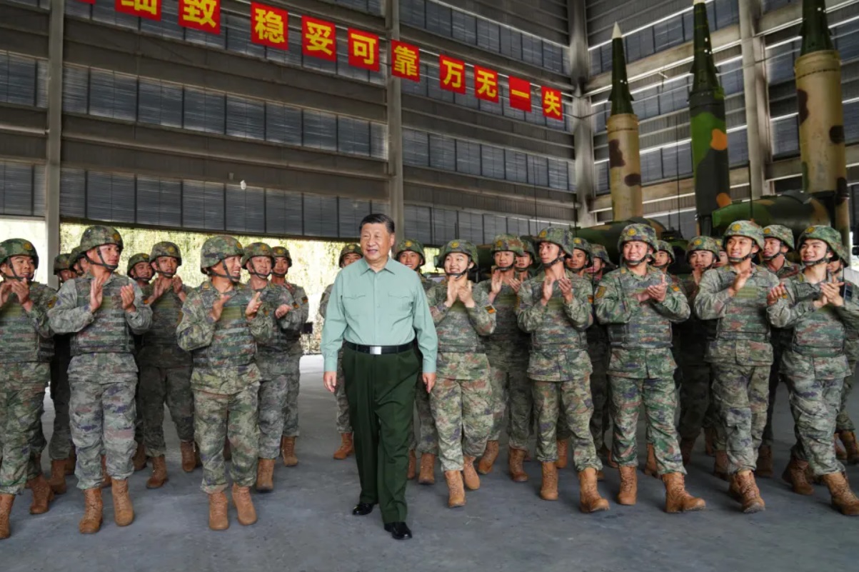 China's Xi Inspects Nuclear-Armed Rocket Force After Missile Test