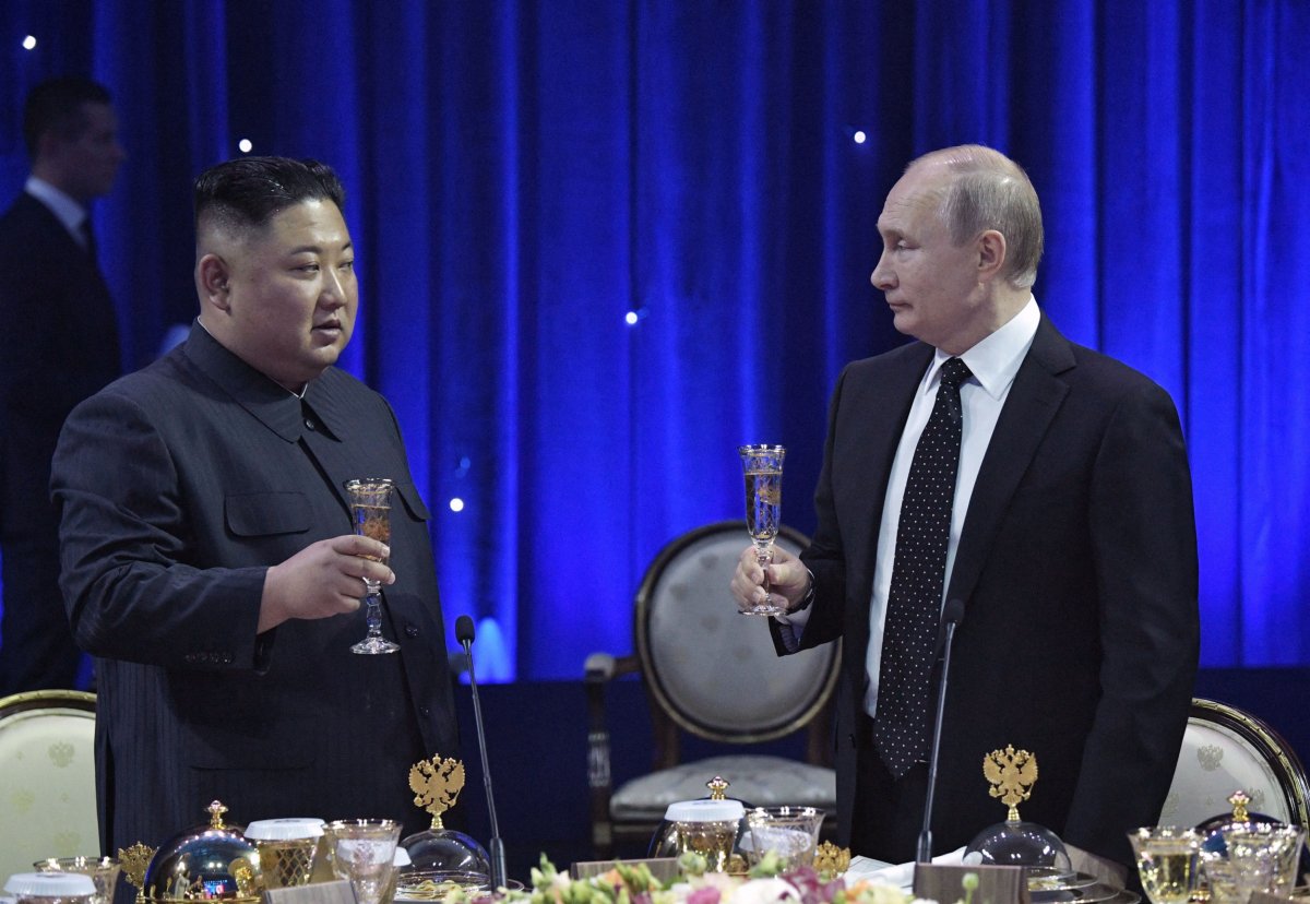 Putin y Kim Jong Un