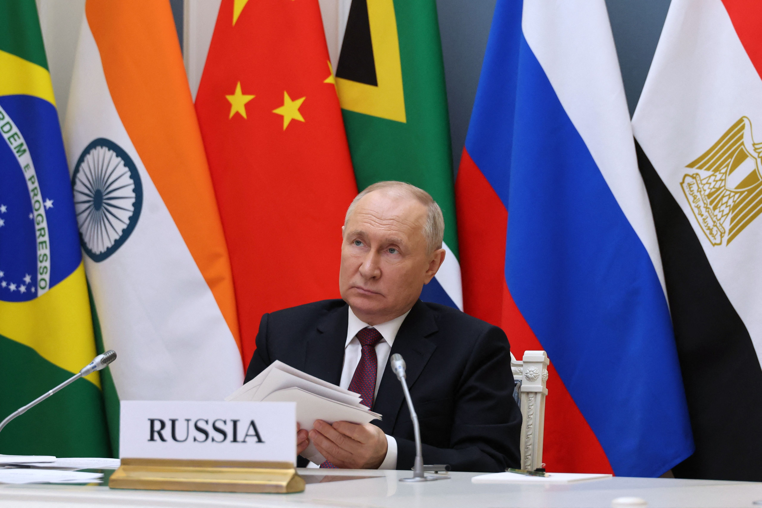 Putin Uses BRICS Summit To Send Message to the US