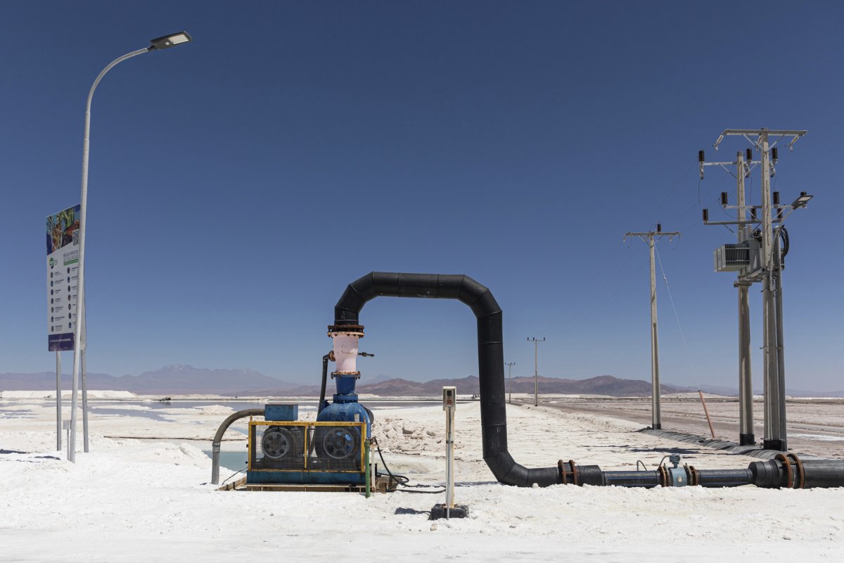 Lithium mining in the Atacama Desert