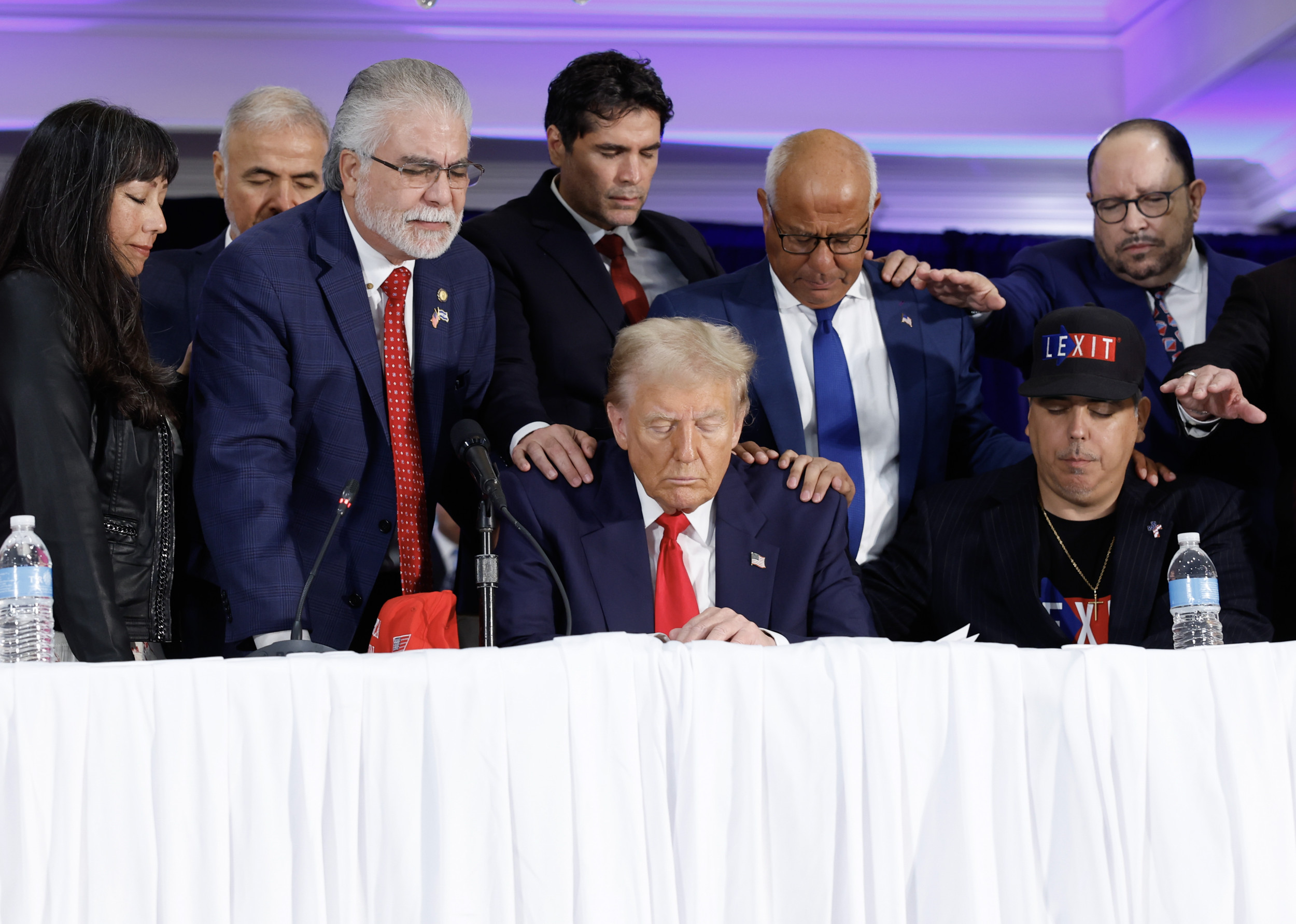 Trump Holds Latino Summit In 