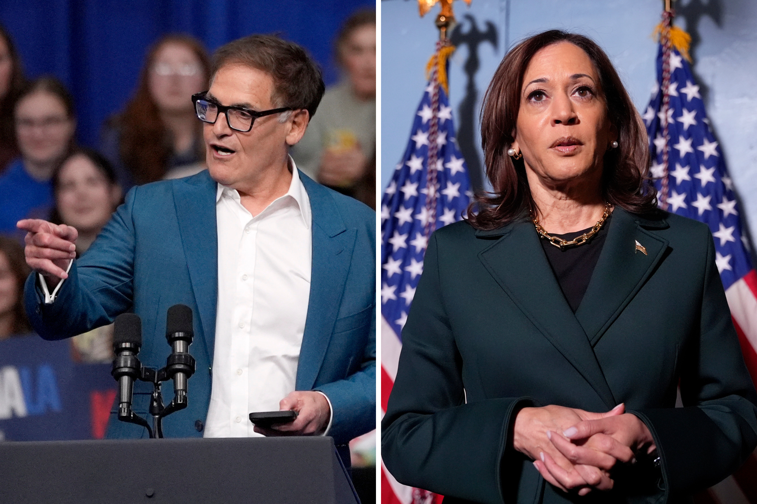 Tune In: Kamala Harris Chats with Mark Cuban Today!