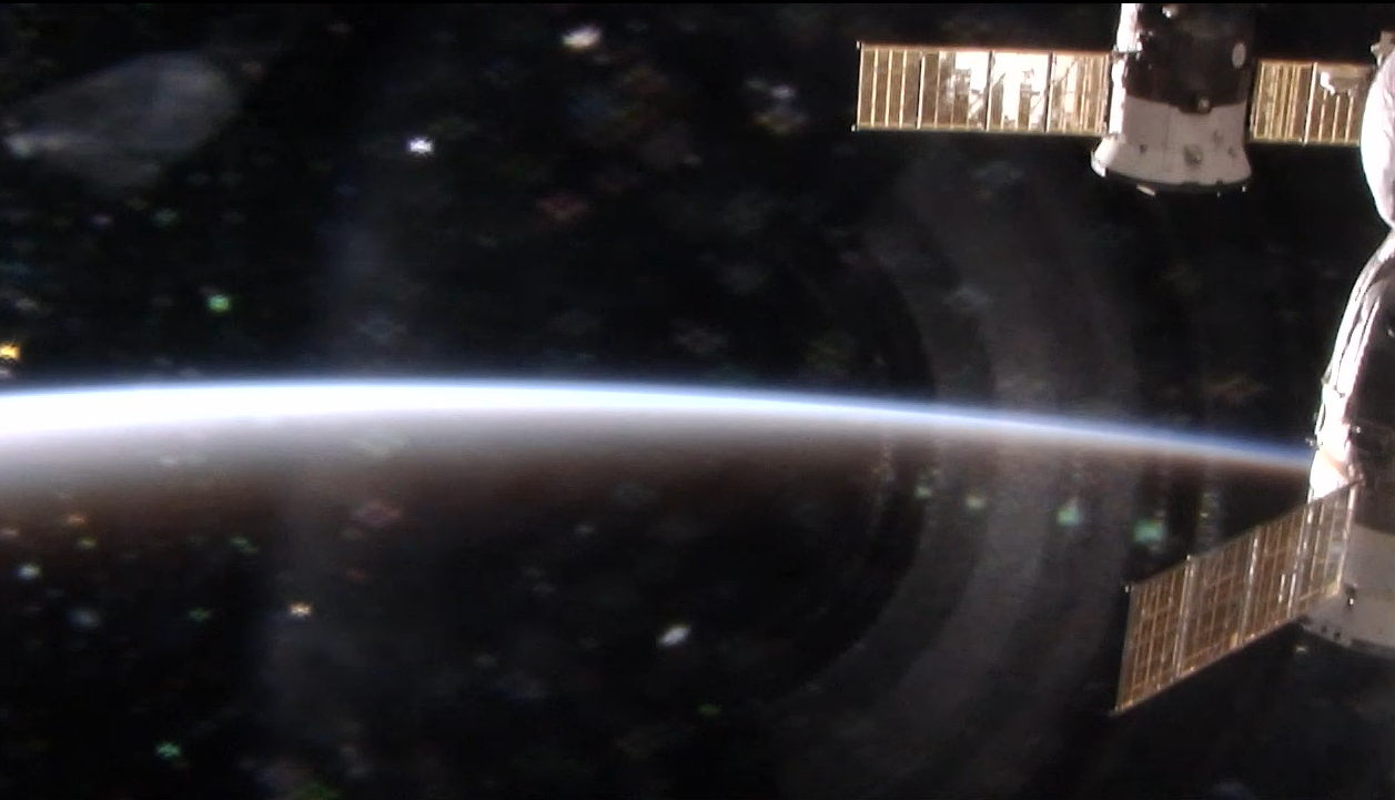 The International Space Station’s view of Earth