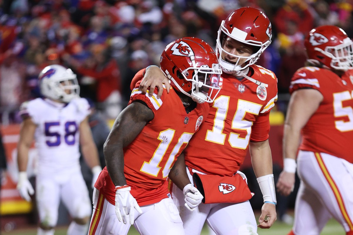 Tyreek Hill, Patrick Mahomes