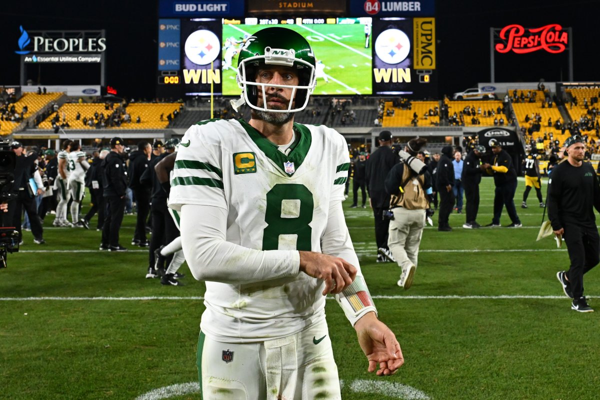 Jets QB Aaron Rodgers