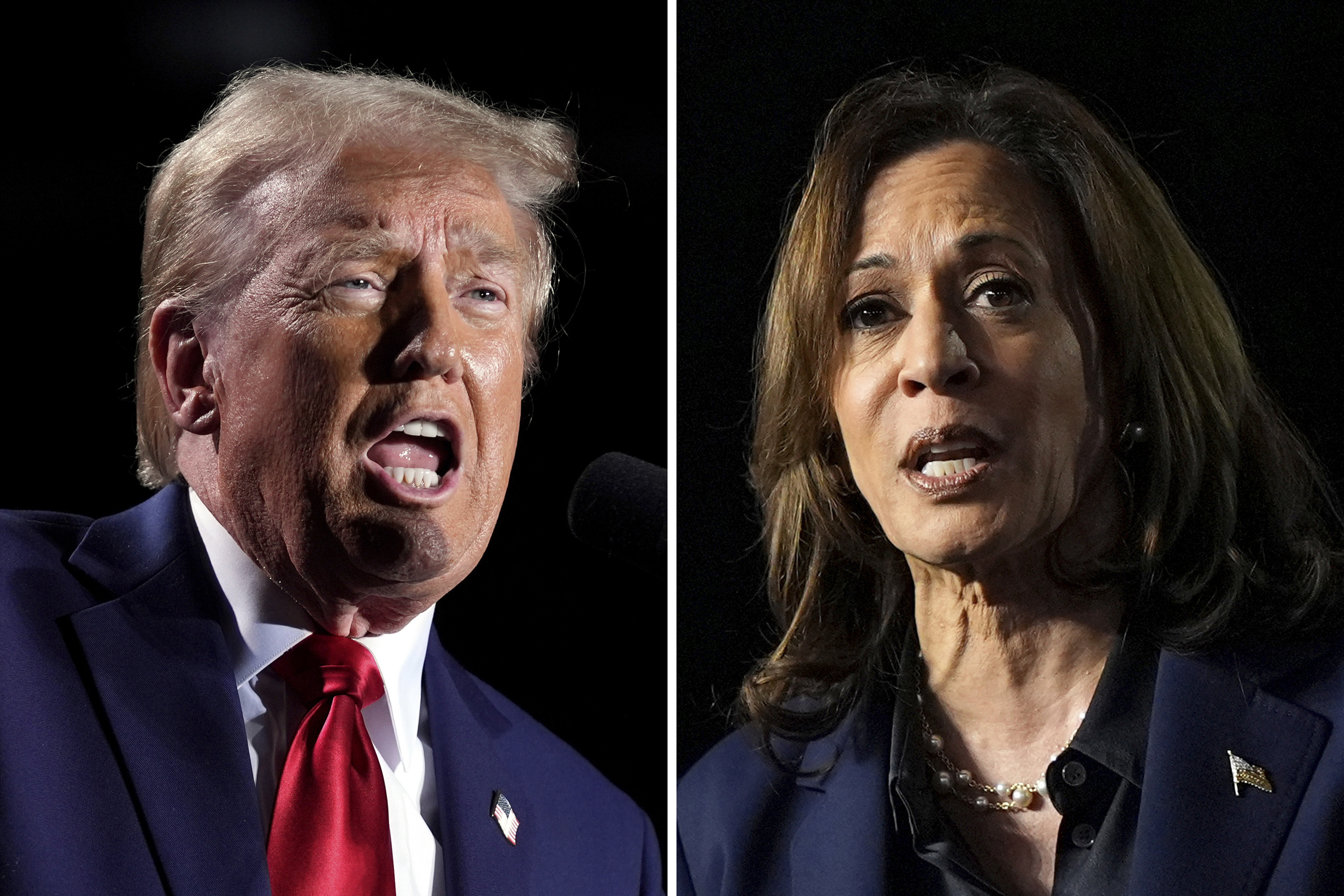 Trump and Harris Campaign in Texas