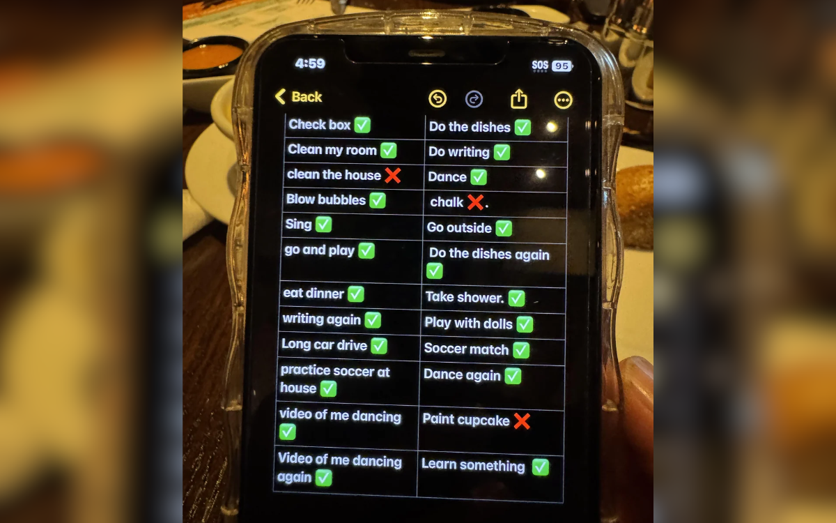 Dad Discovers 7-Year-Old’s ‘To-Do List’ and Is Stunned by Her Ambitions