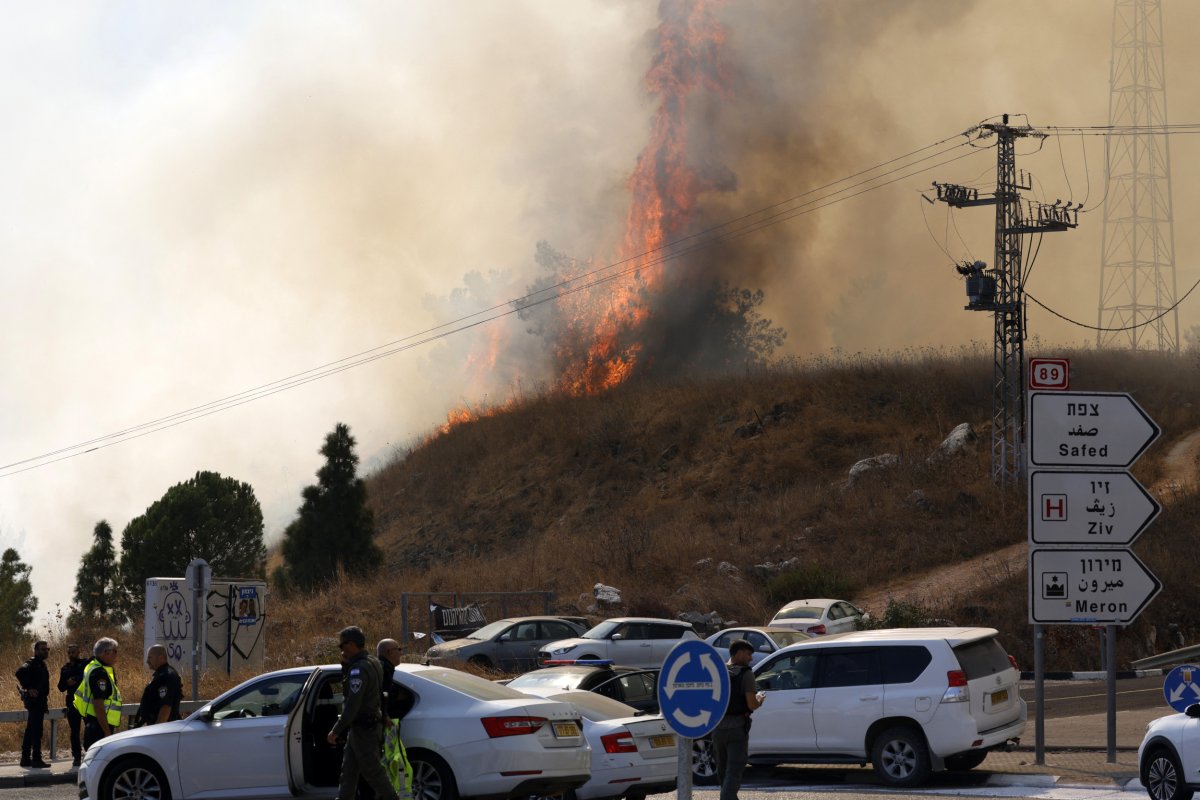 Fuego, desde el Líbano, cohetes, norte, Israel