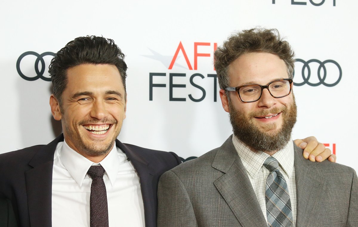 James Franco and Seth Rogen