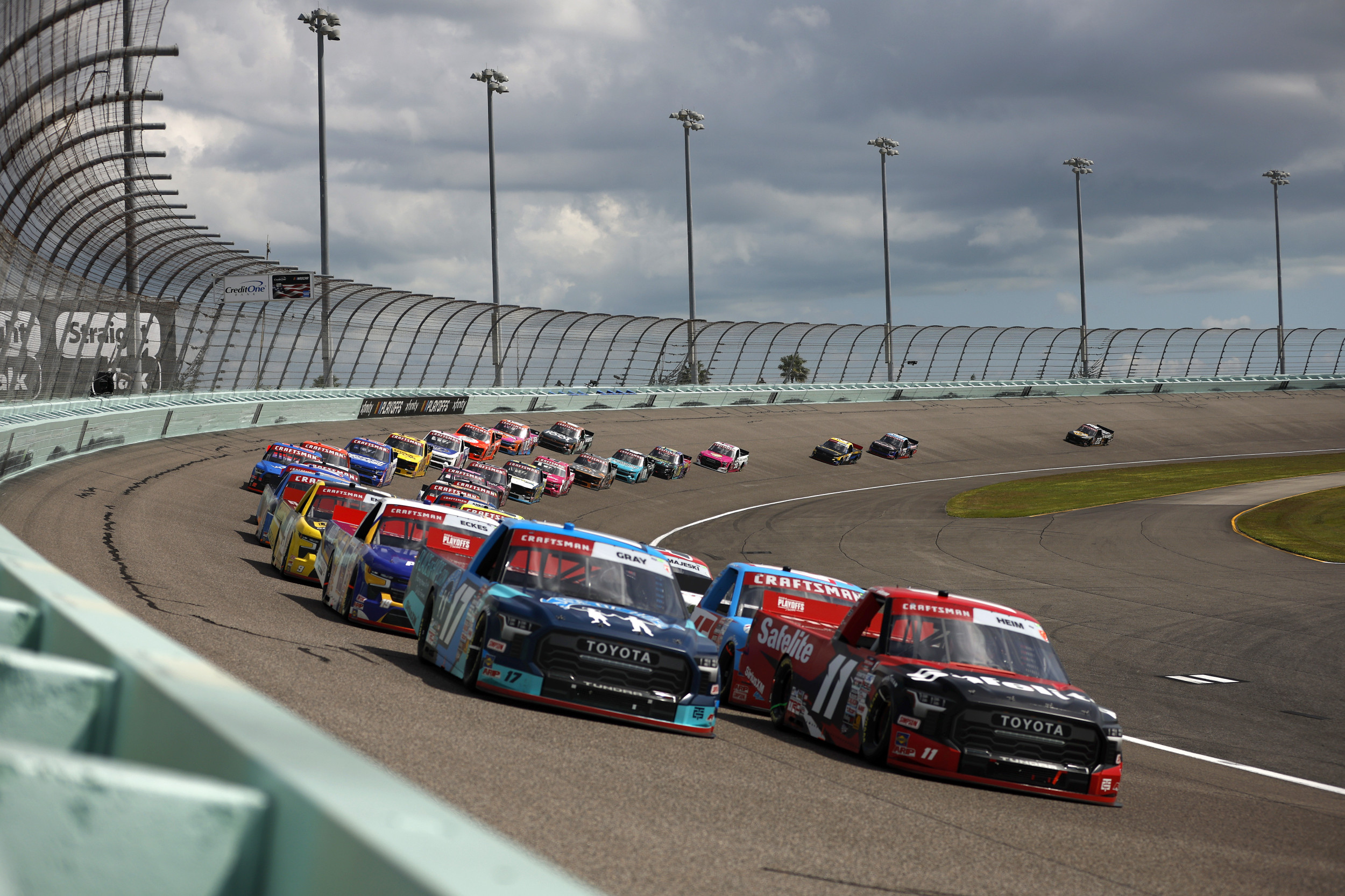 NASCAR Driver Hospitalized After Intense Fireball Crash at Homestead-Miami