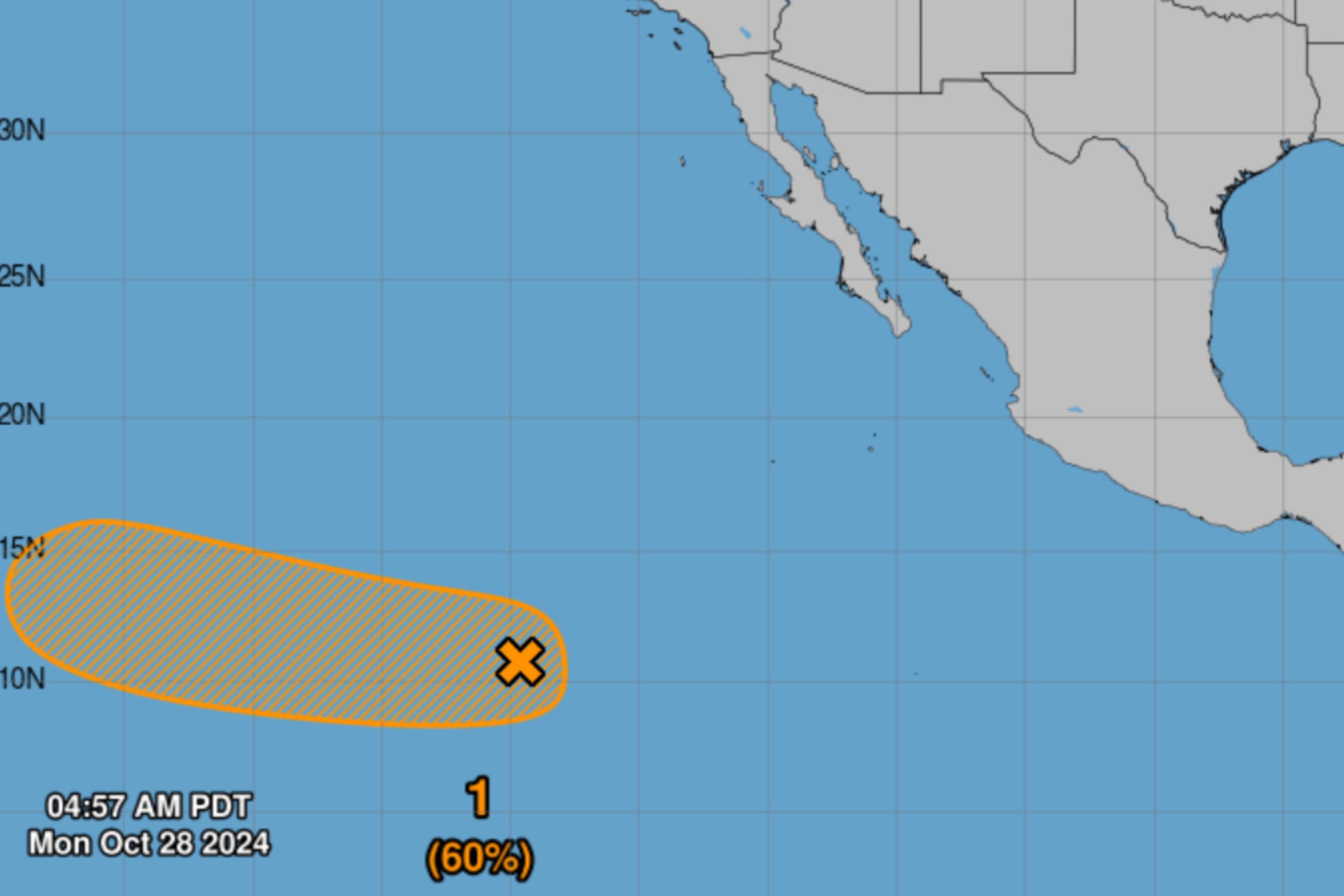 Hurricane Center Monitors Potential New Cyclone Developing in the Pacific