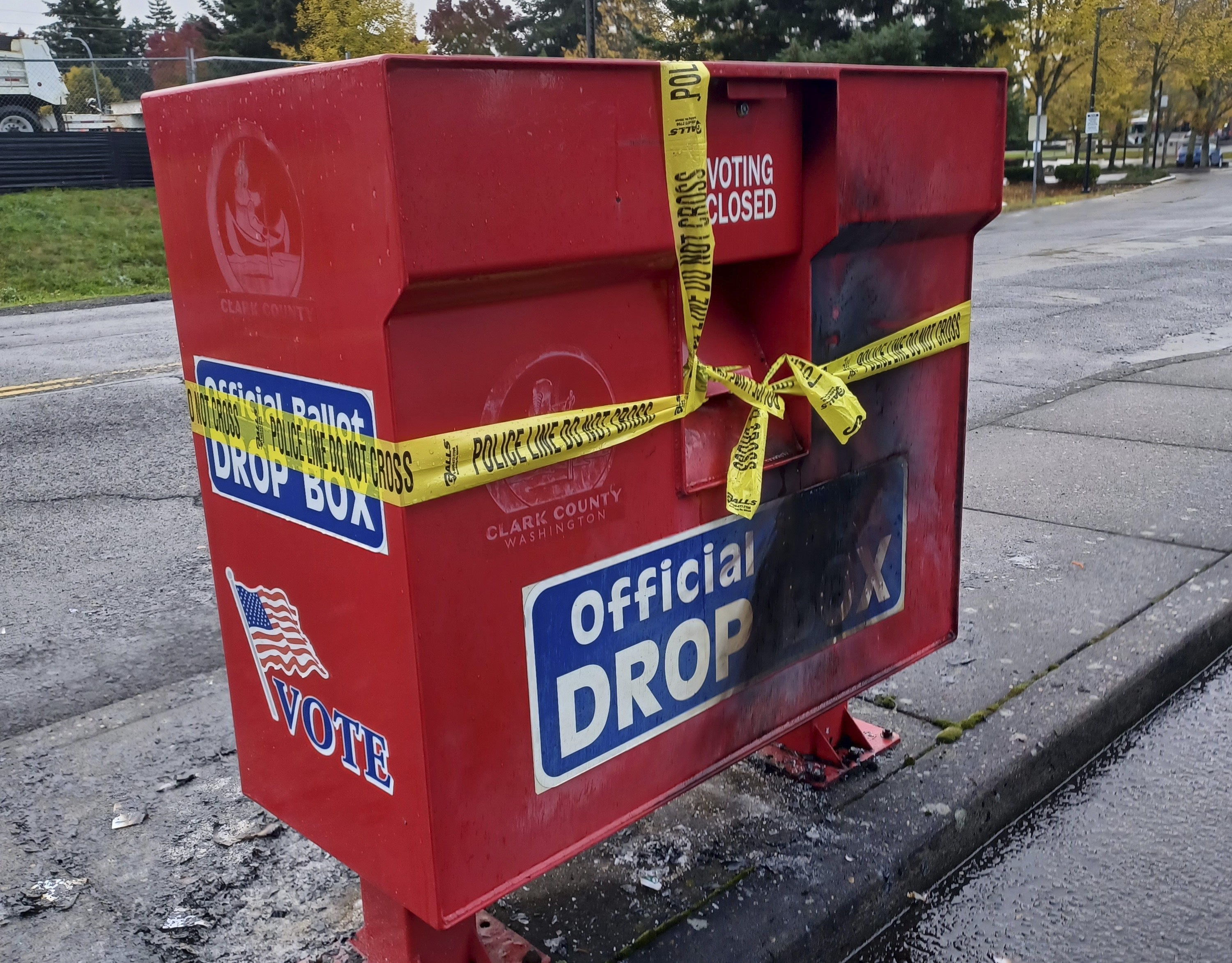 Ballot Drop Box Fires Prompt Security Warnings