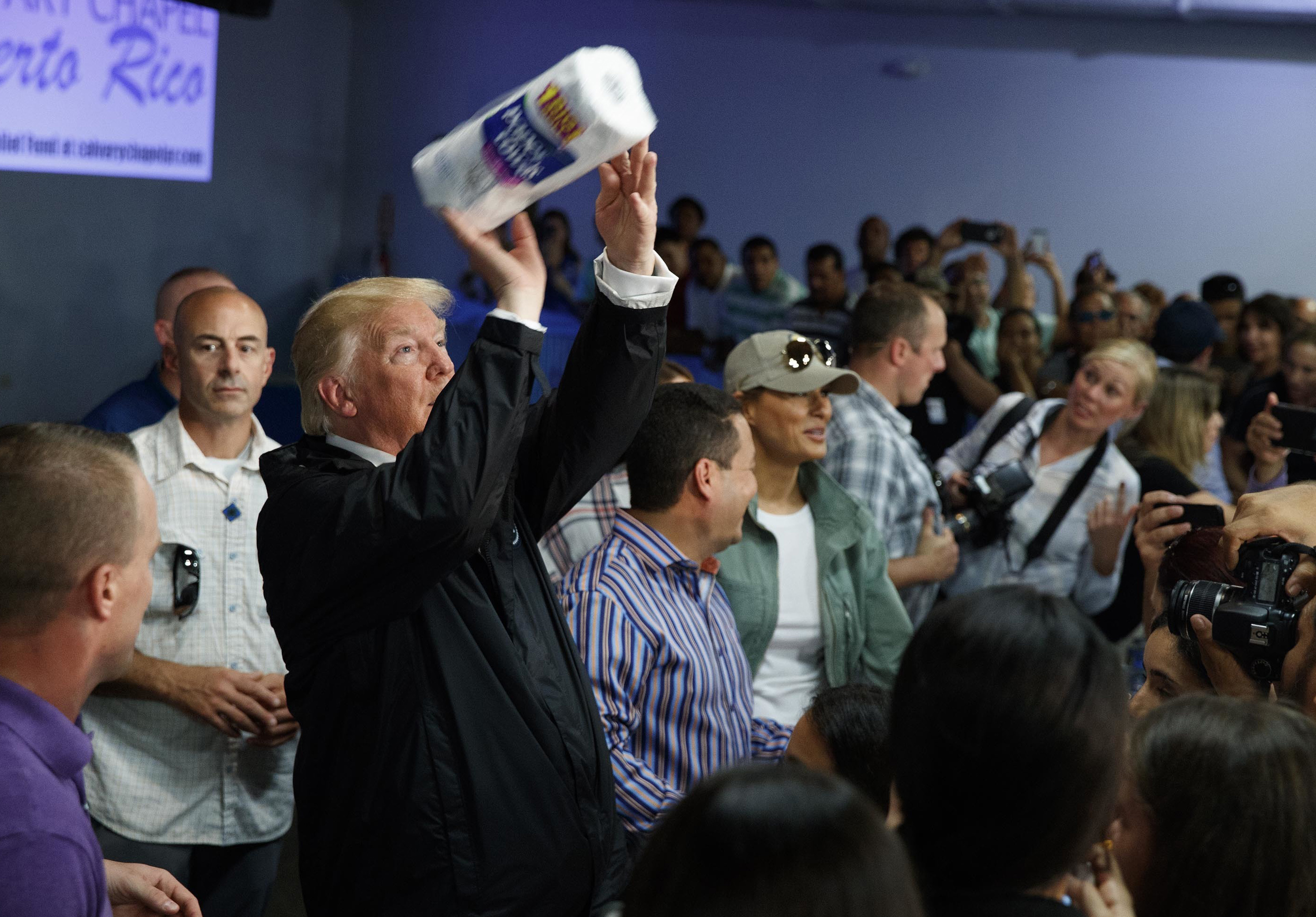 Trump Asserts He’s the Most Beneficial President for Puerto Rico