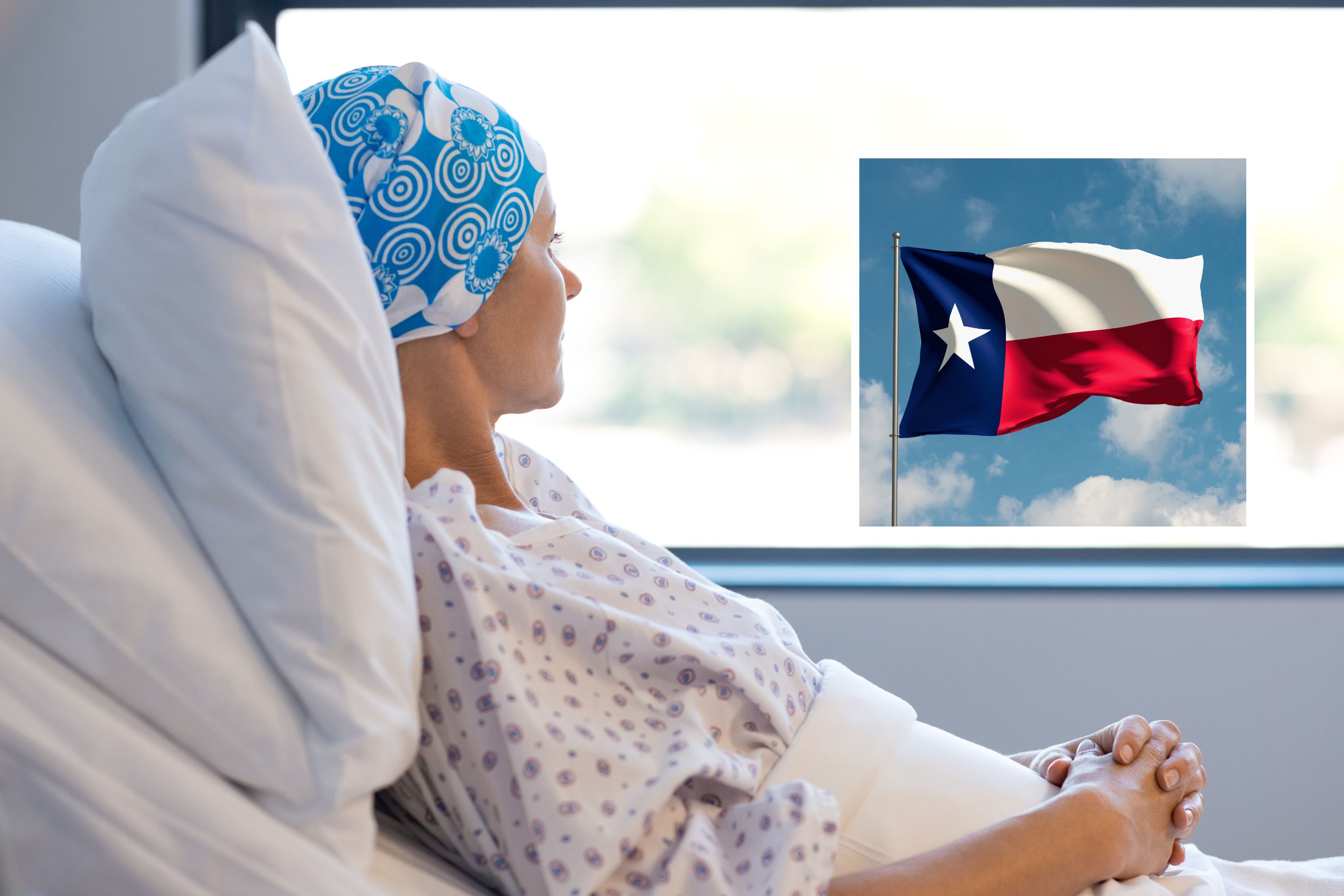 Seorang pasien kanker di Texas