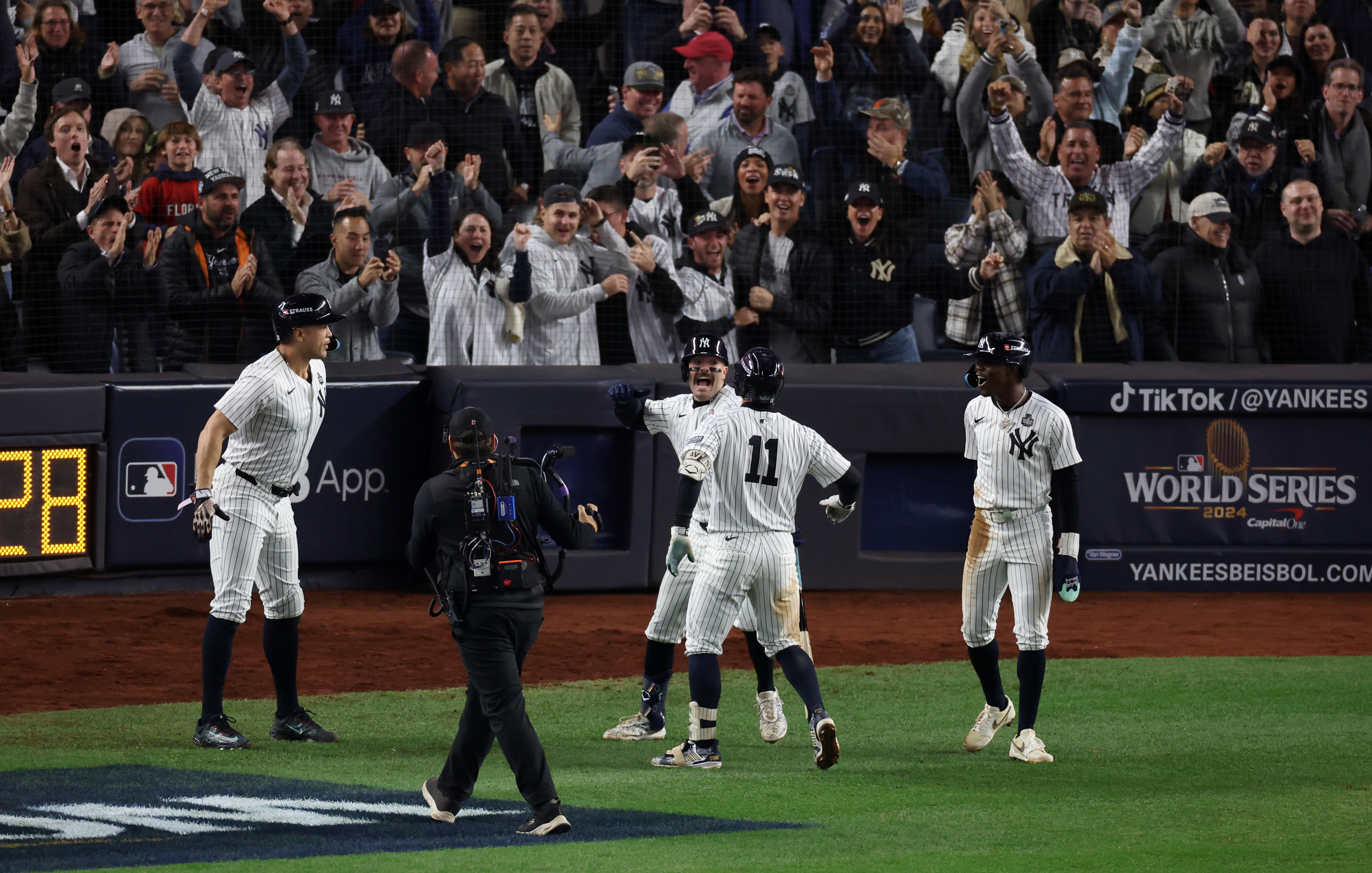 World Series News: Yankees Avoid Sweep, Rout Dodgers in Game 4