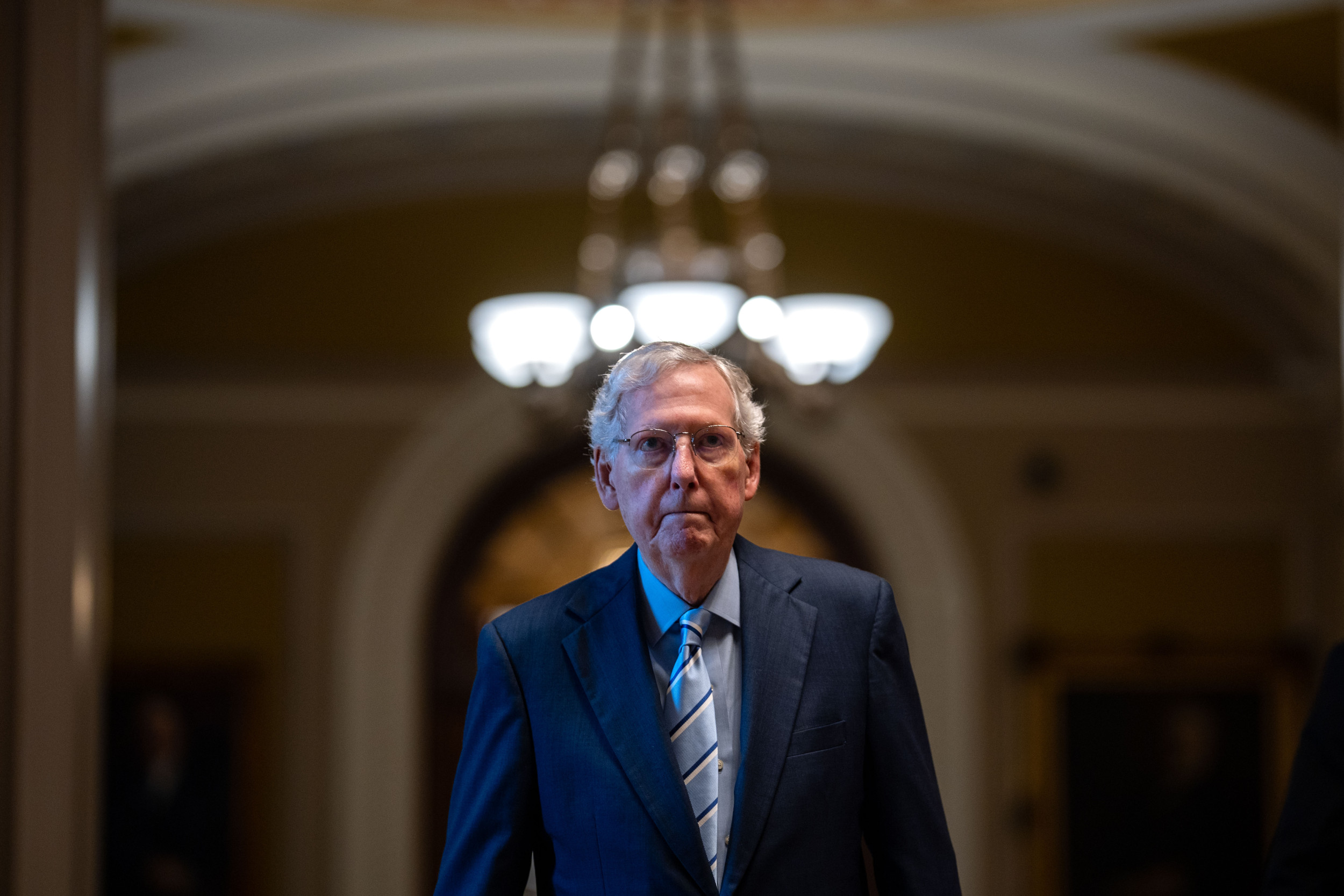 Mitch McConell at the Capitol