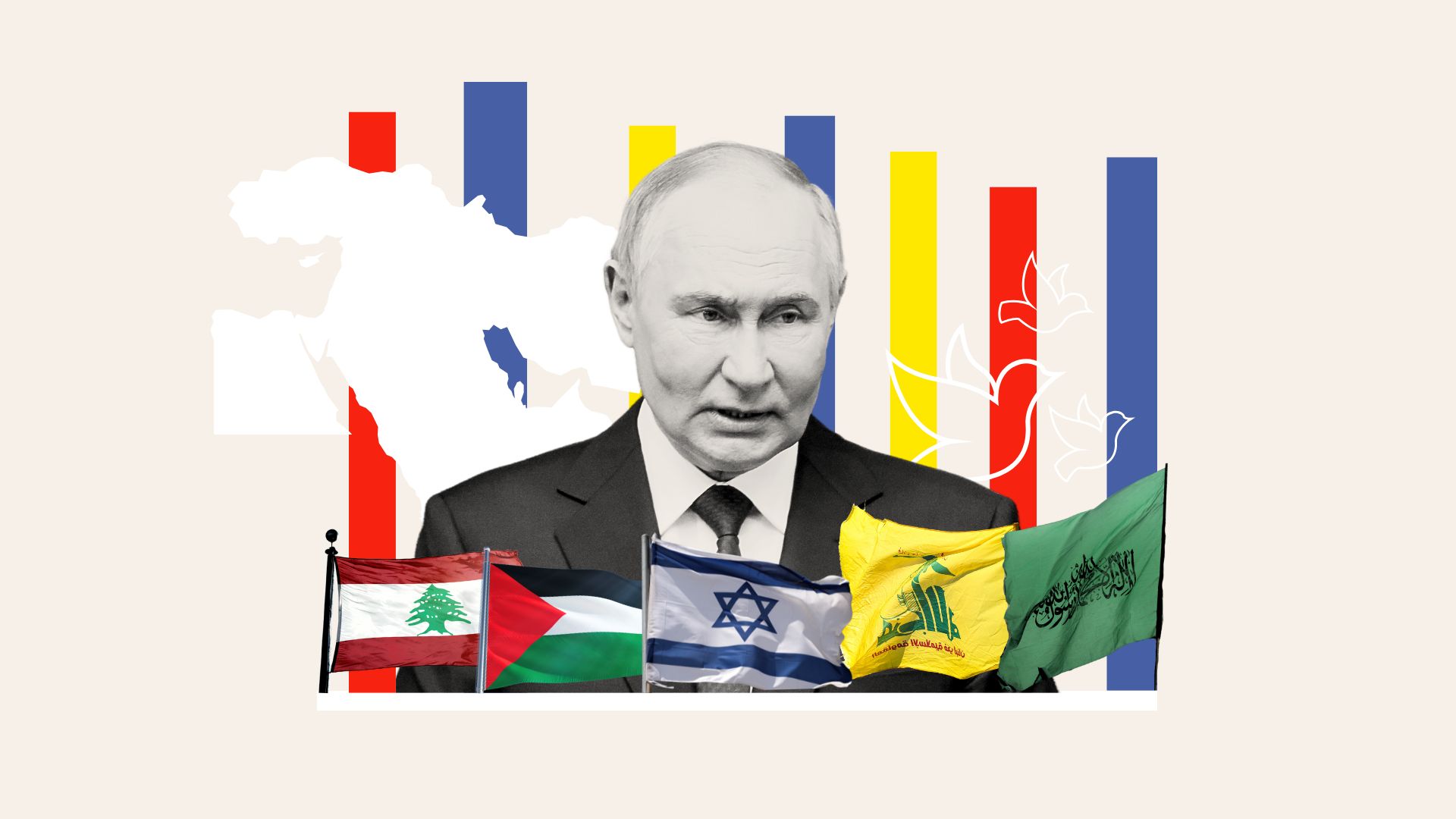 At War in Ukraine, Putin Emerges as Potential Peace Broker in Middle East