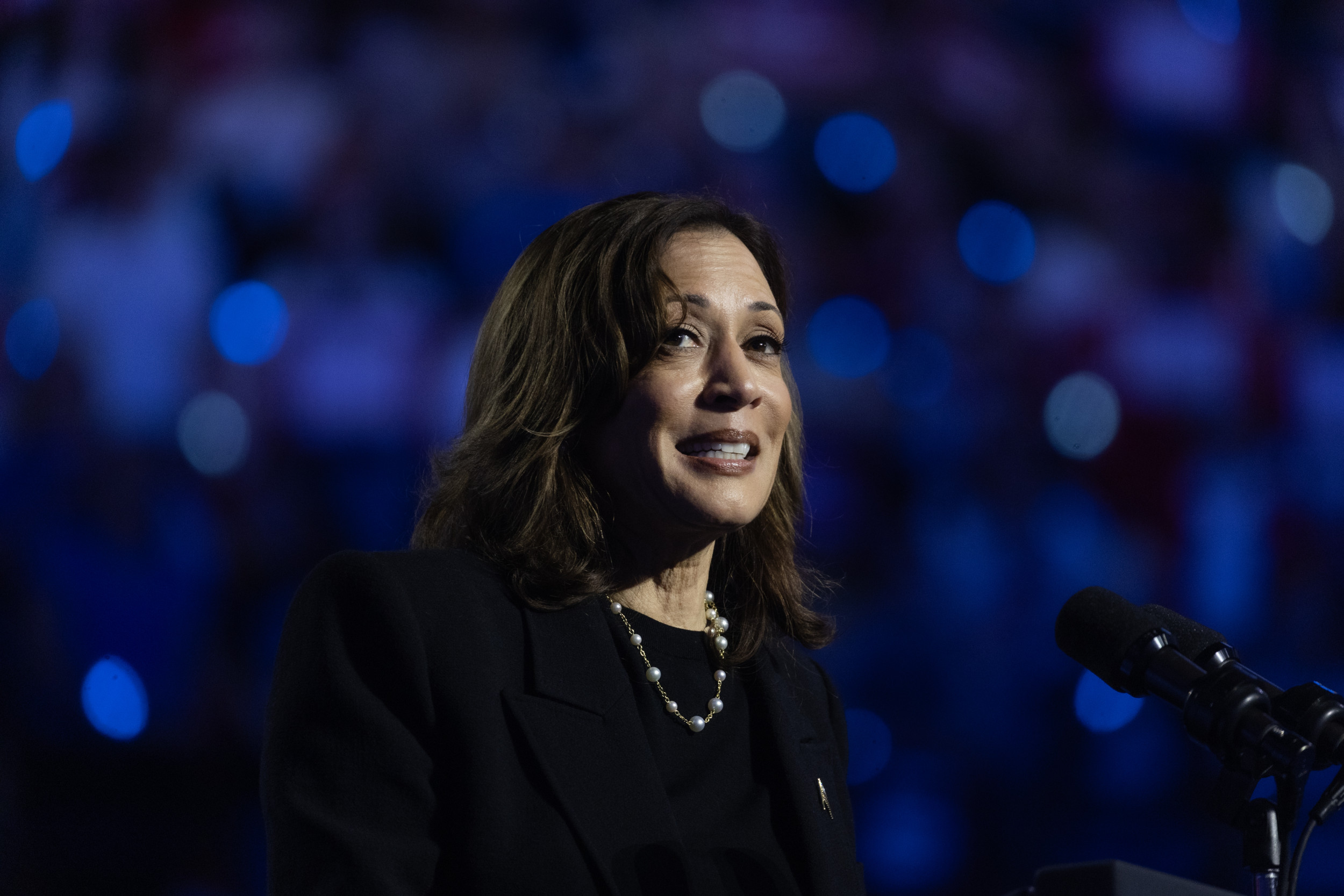 The Electoral College map projector throws two states to Kamala Harris