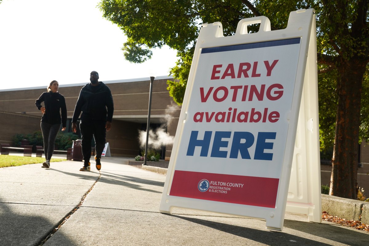 Georgia breaks early voter turnout record