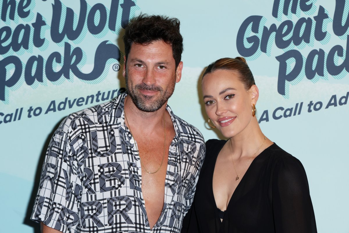 Maksim Chmerkovskiy and Peta Murgatroyd