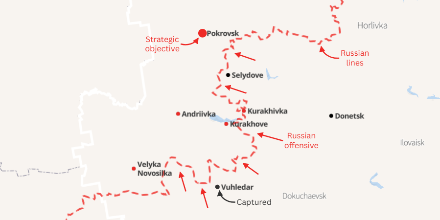 Map Shows Russia's Biggest Ukraine Targets As Winter Approaches