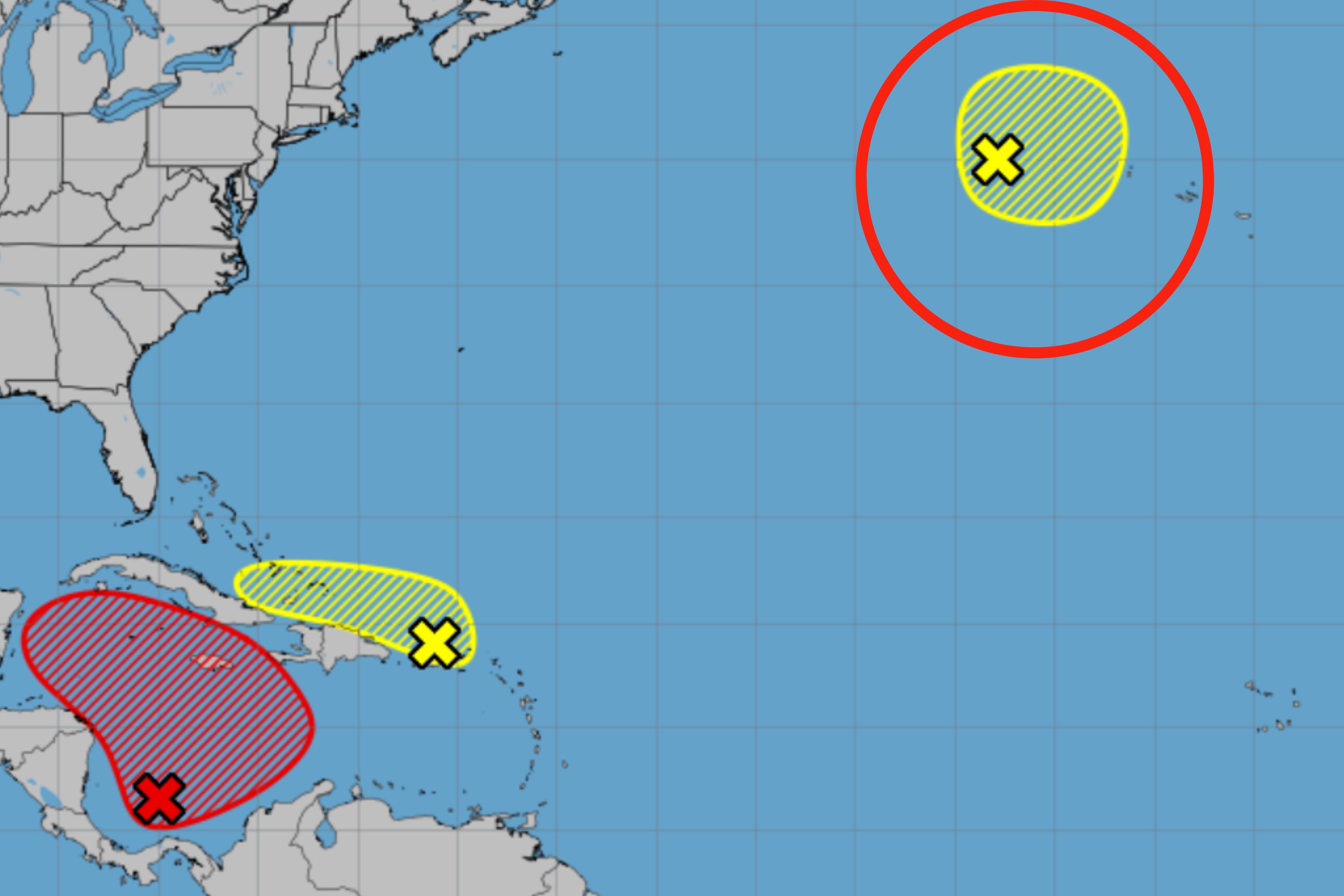 National Hurricane Center Monitors Potential Storm Rafael In The ...