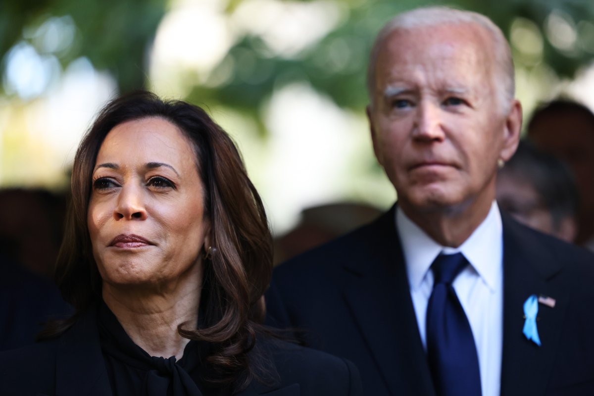 Kamala Harris and Joe Biden