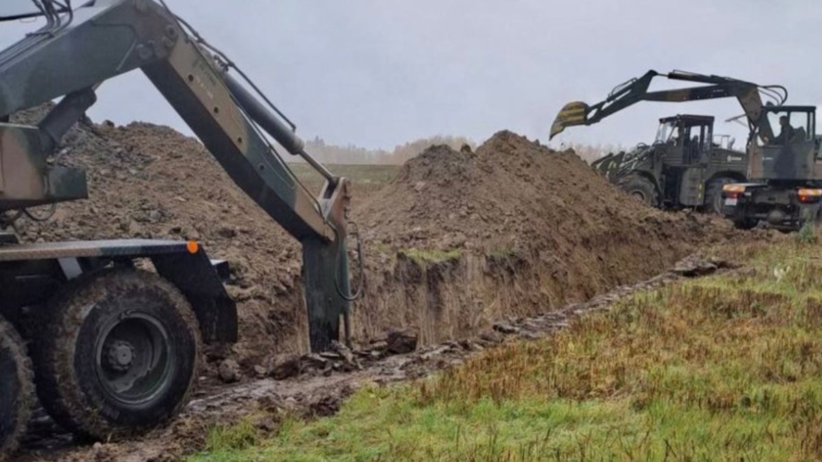 Poland Fortifications NATO Russia Border