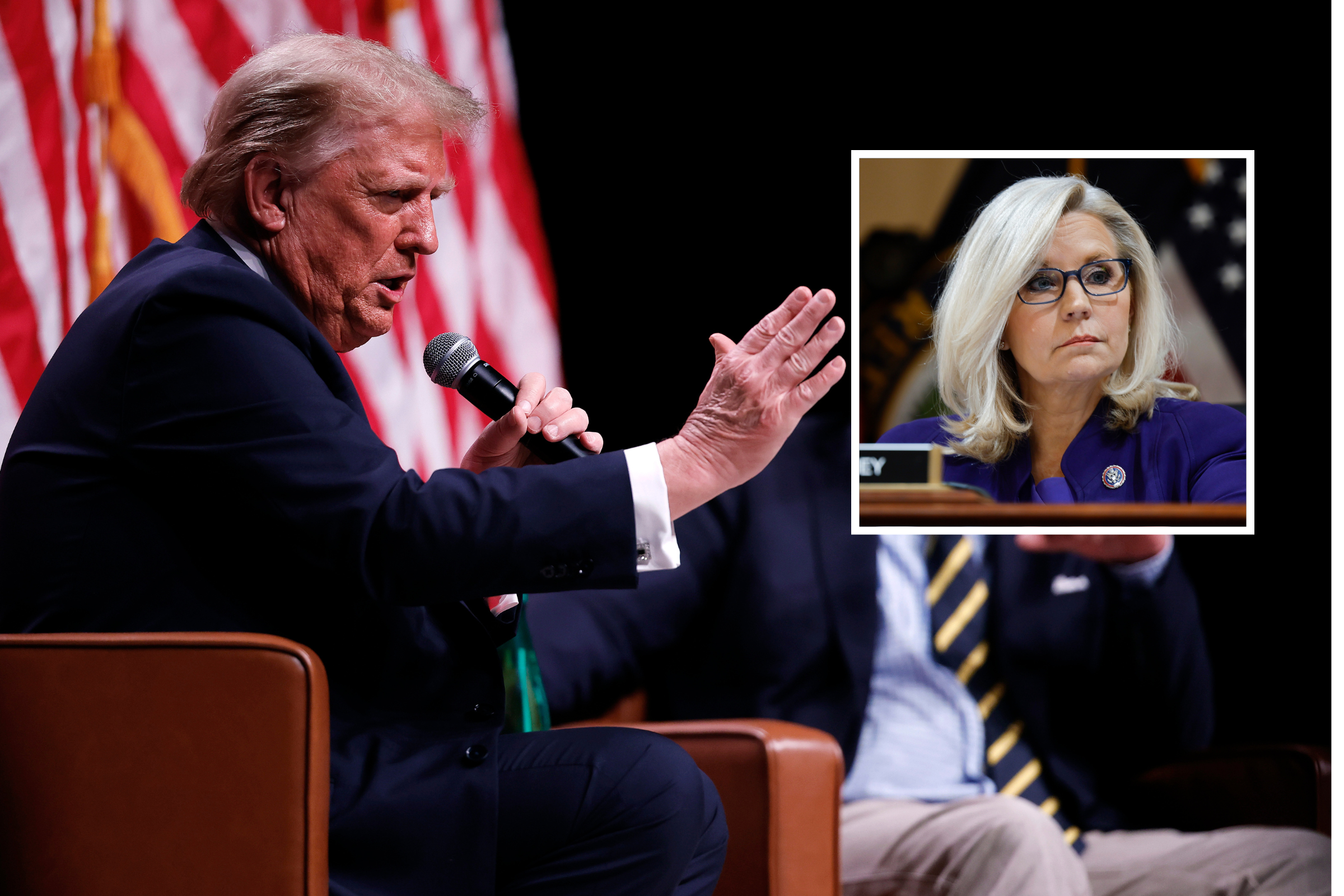 Donald Trump’s latest comments from Liz Cheney are sparking anger among his former advisers