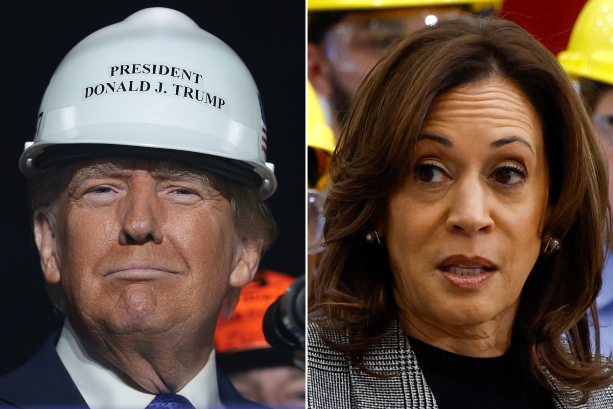 Donald Trump Kamala Harris