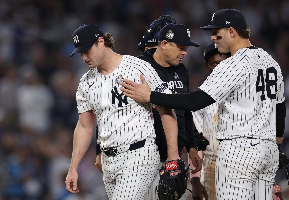 New York Yankees pitcher Gerrit Cole