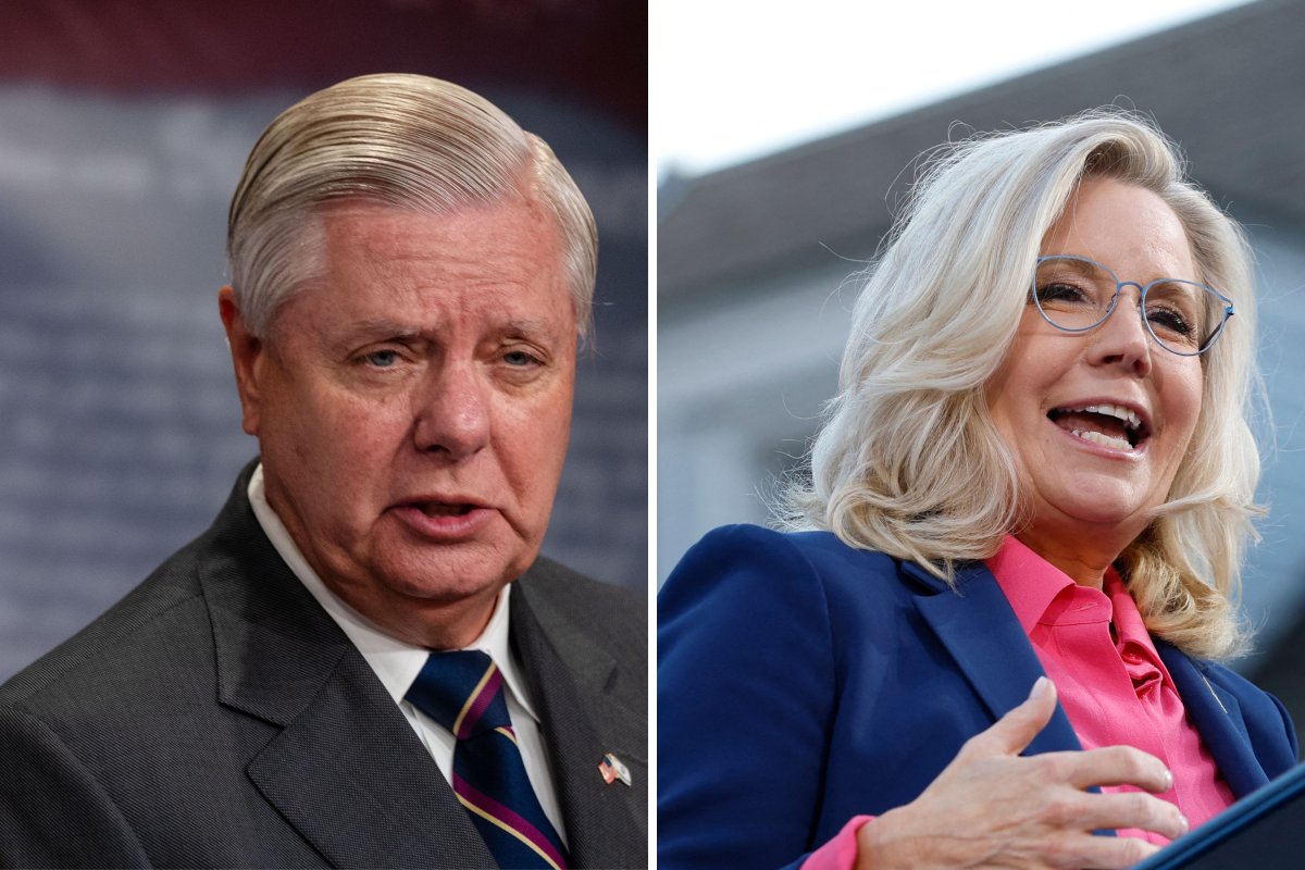 Lindsey Graham and Liz Cheney