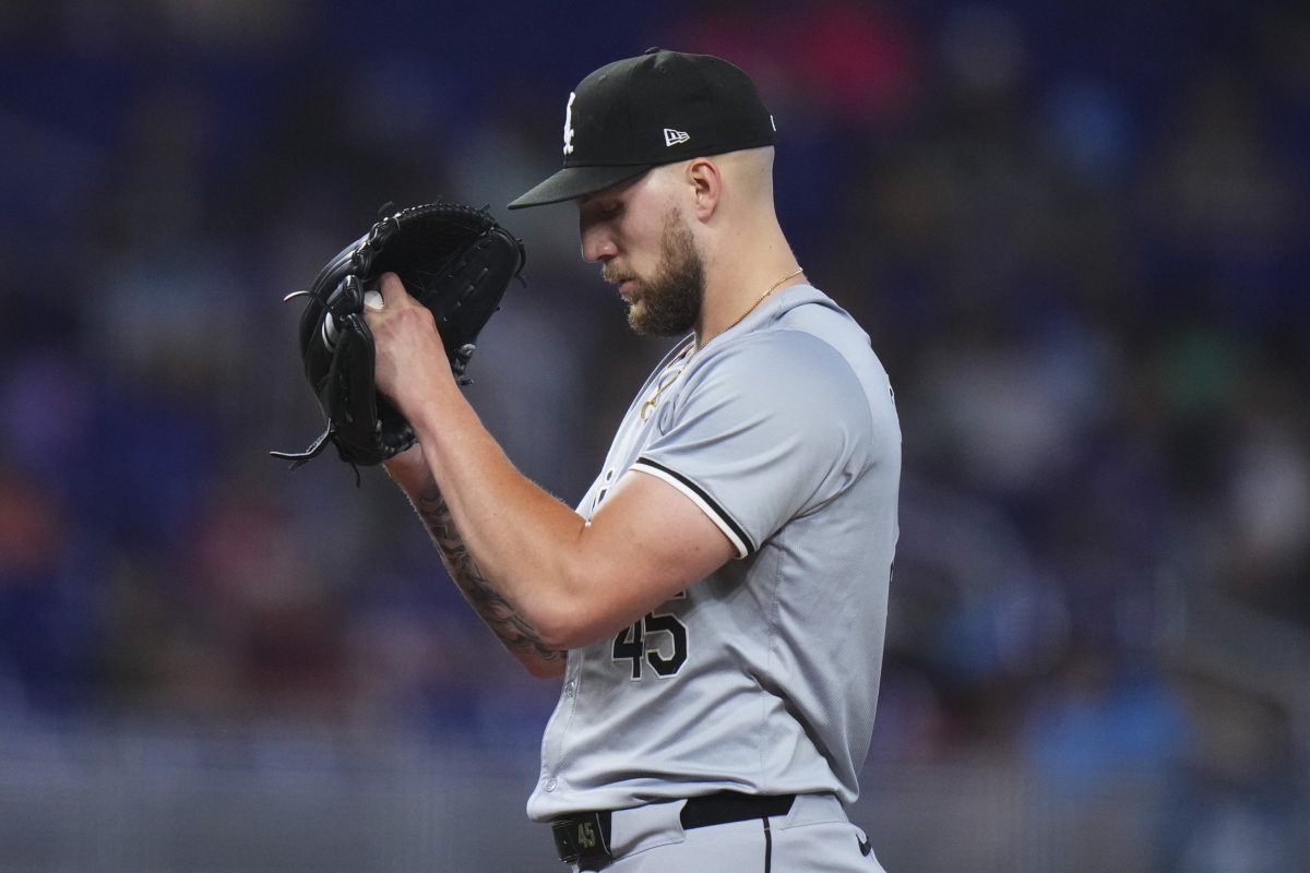 Chicago White Sox pitcher Garrett Crochet