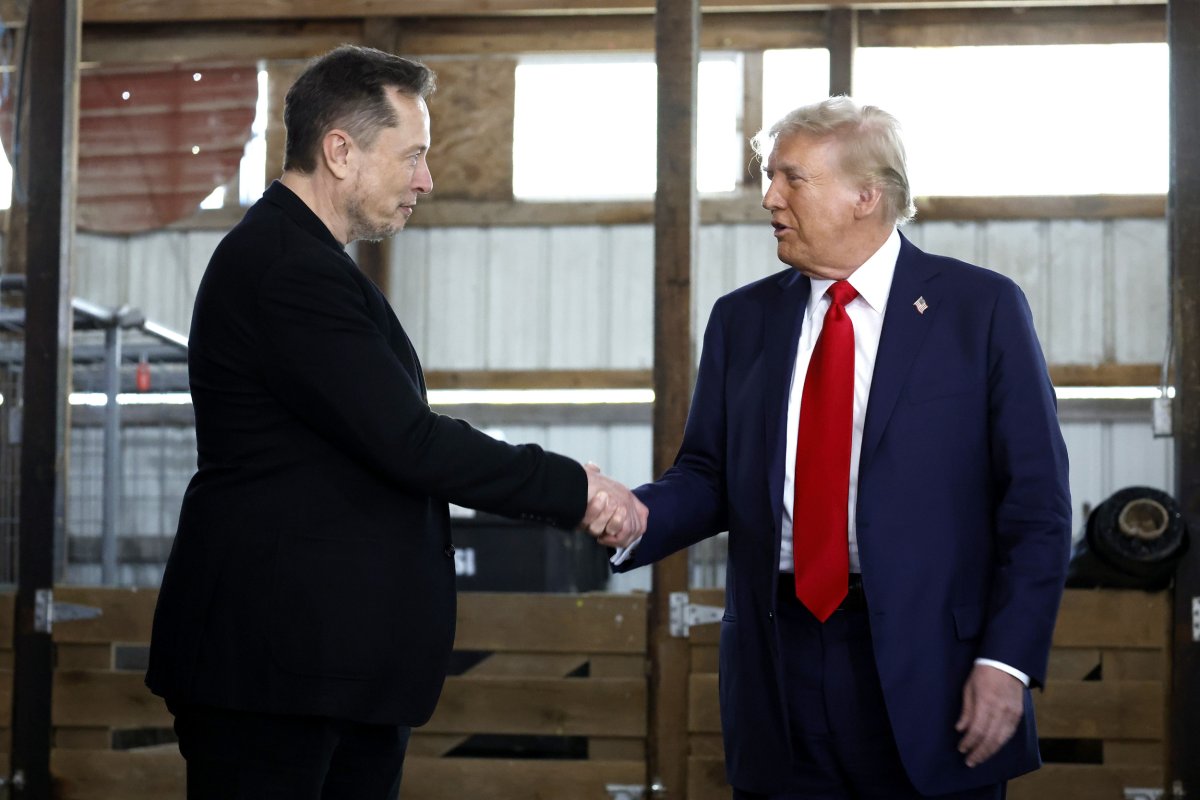 Elon Musk meets Donald Trump