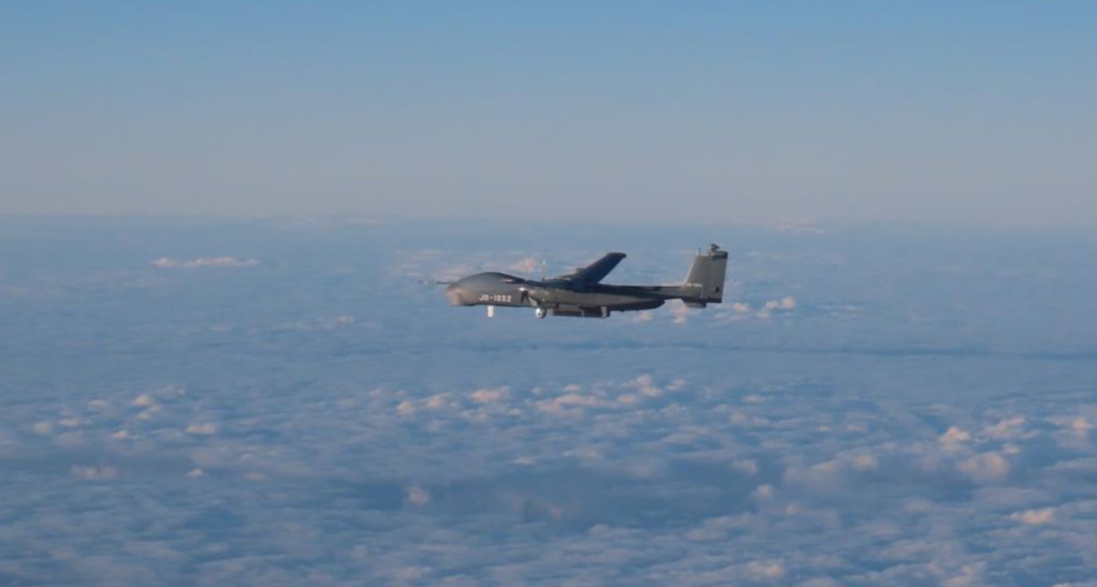 Chinese Drone Flies Near Japan
