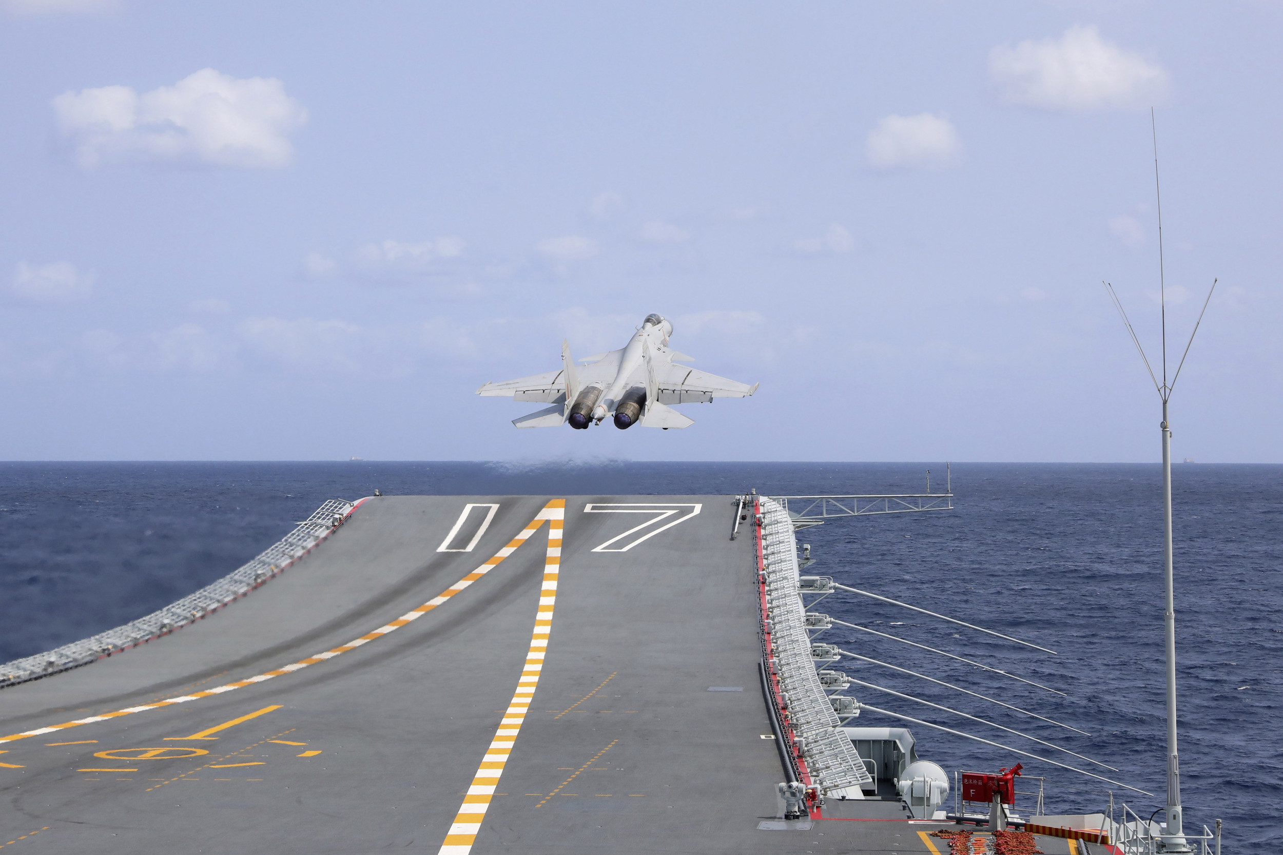 Chinese Aircraft Carrier Strike Group Spotted in Pacific