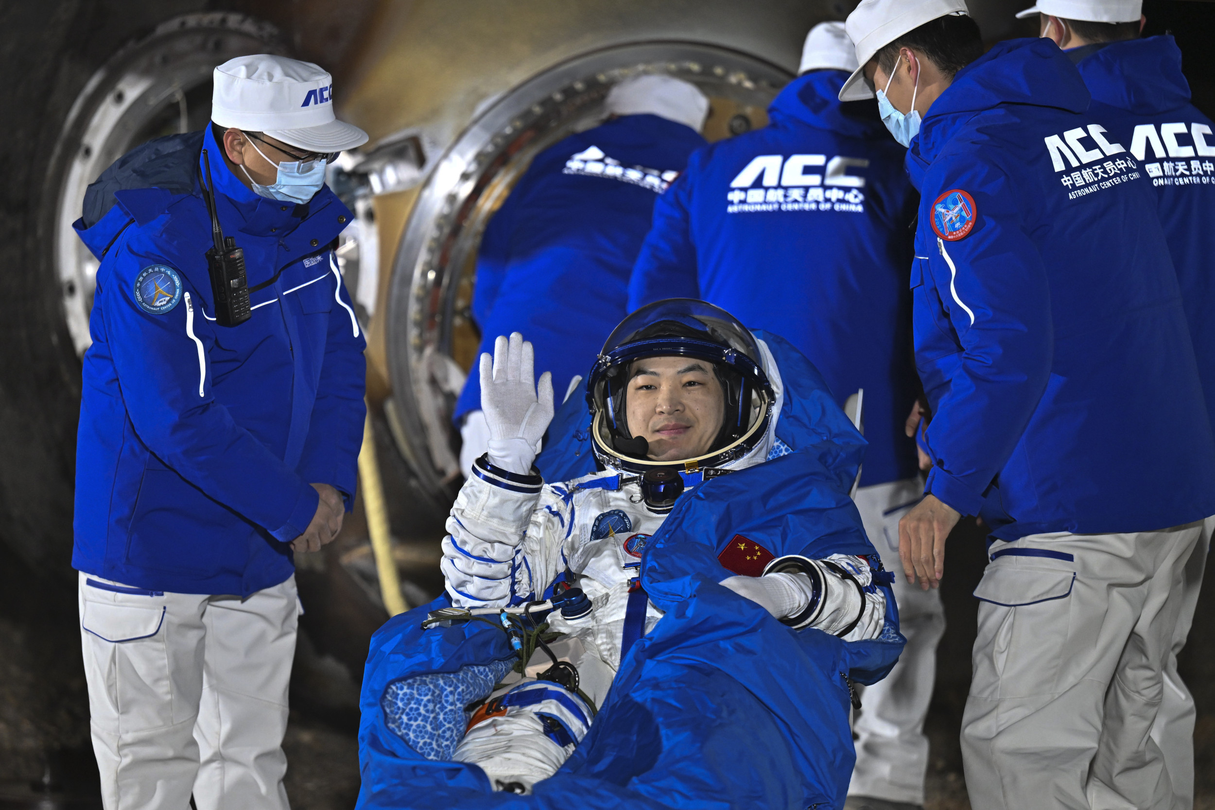 Chinese Astronauts Return to Earth After SixMonth Mission Newsweek