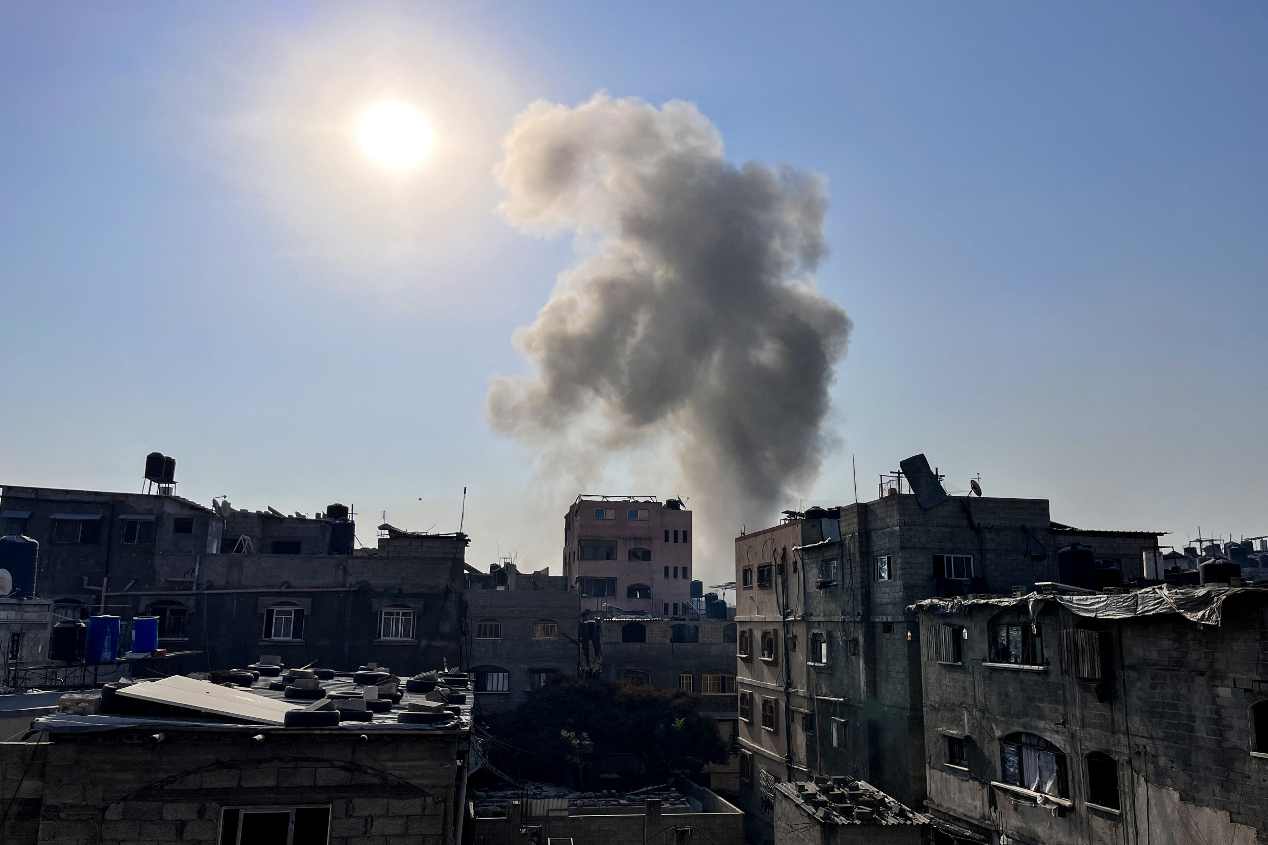 Gaza Officials: Israeli Strike on Shelter Kills 20