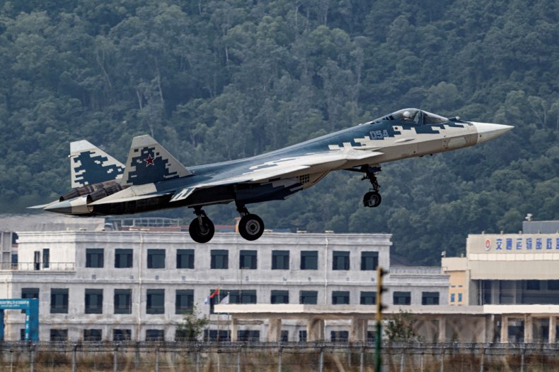 Russia sends newest Su-57 fighter jet to China