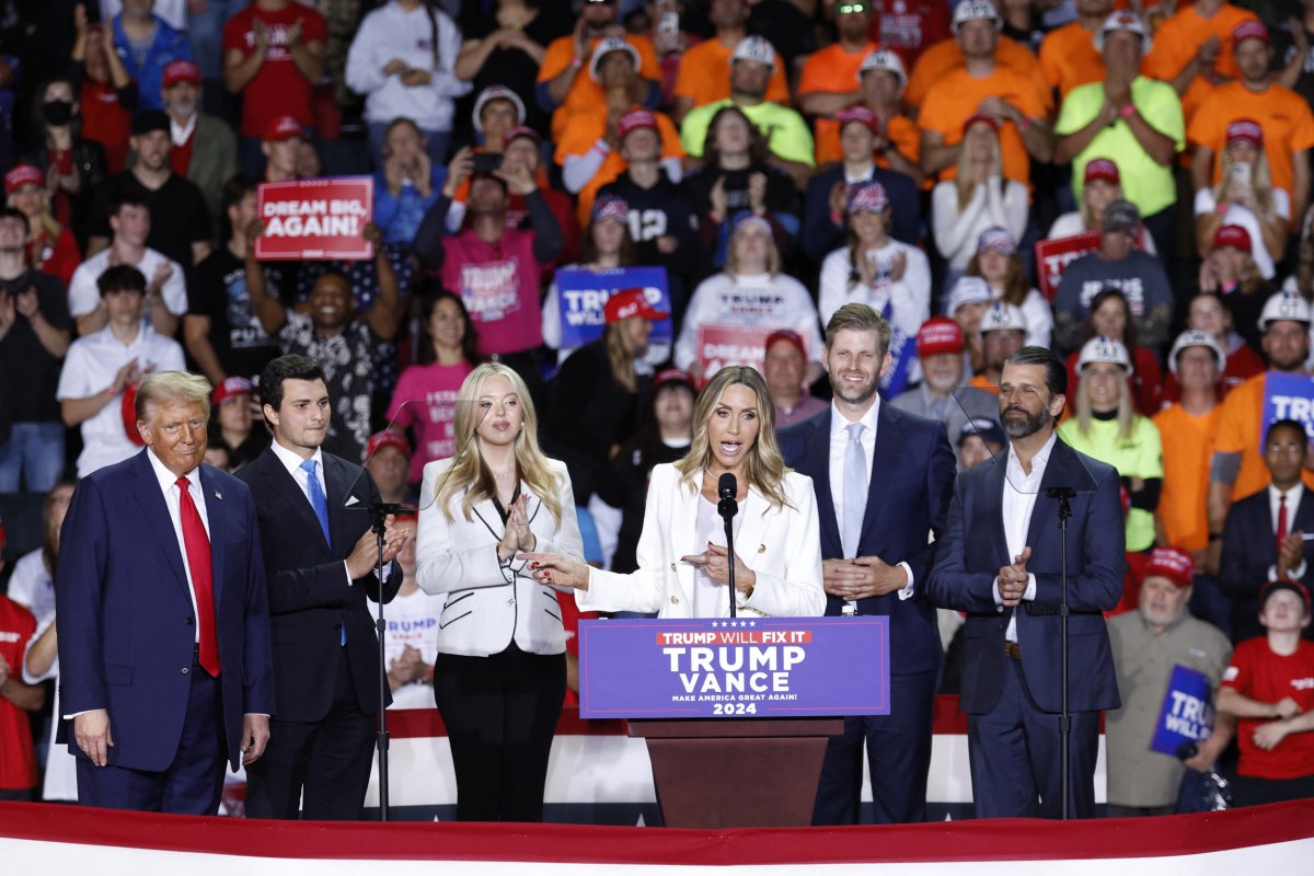 Lara Trump y familia 