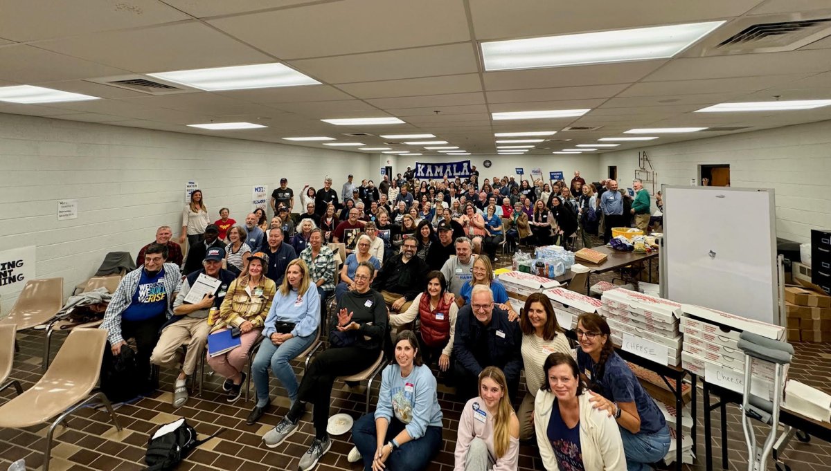 Massachussets Democrats Rallying in PA