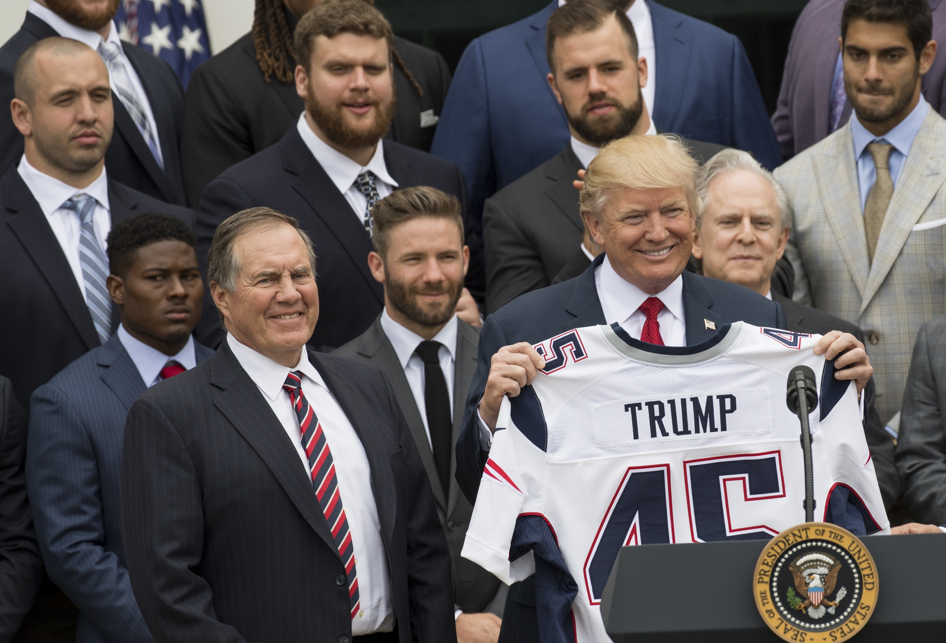 Donald Trump and Bill Belichick Talk Pre-Election Nerves on 'Let's Go!' Podcast