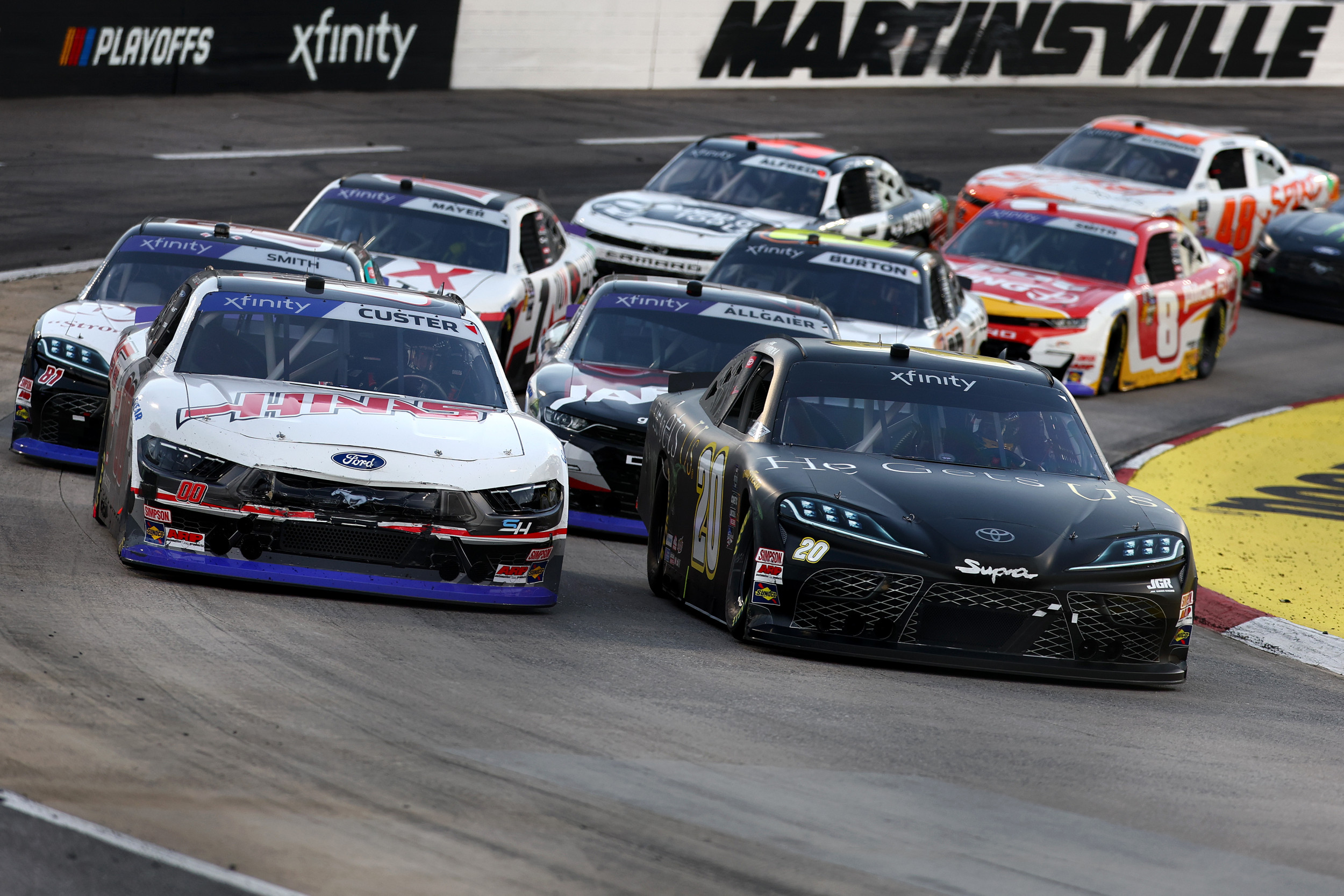 NASCAR Xfinity Driver Handed Fine After Punching Rival In Heated Confrontation