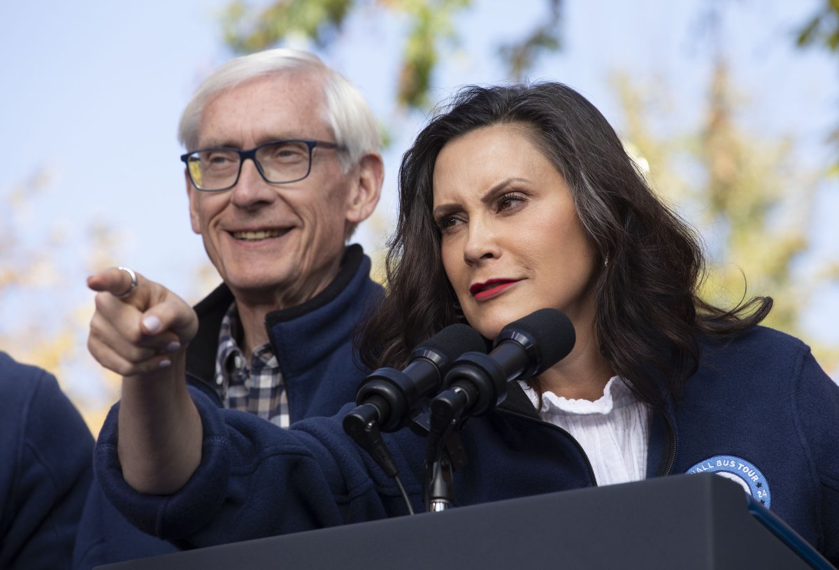 Il governatore del Michigan Gretchen Whitmer democratici