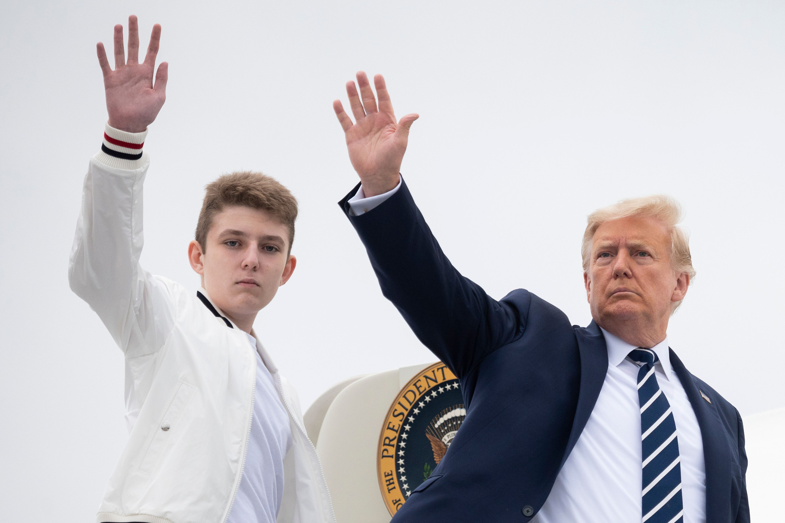 “For his father”: Melania Trump shares picture of Barron Trump voting