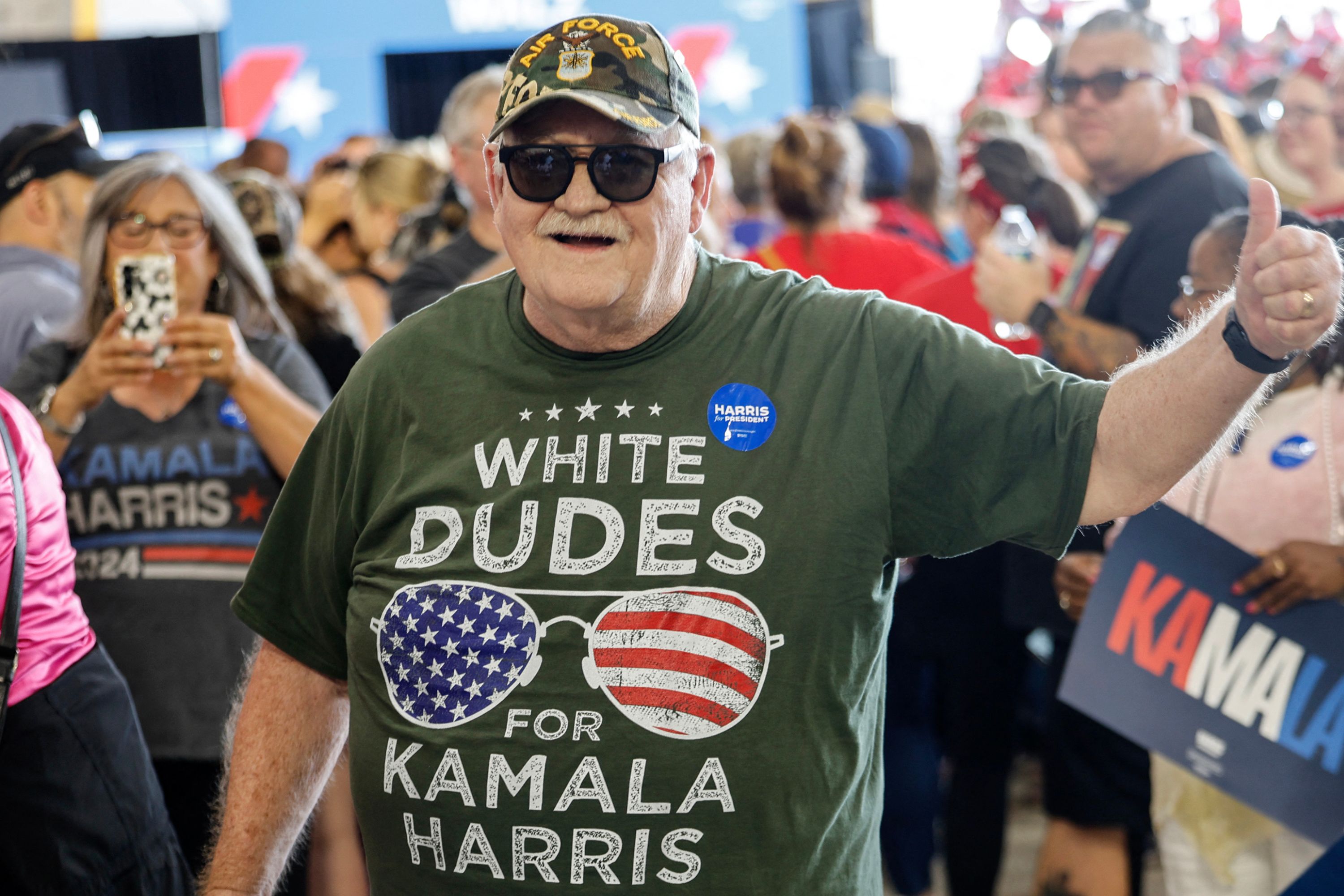 How 'White Dudes for Harris' Reacted to Donald Trump's Election Win